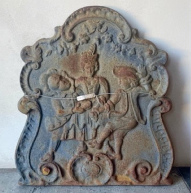 Cast Antique Fireback, FA-1168 For Sale