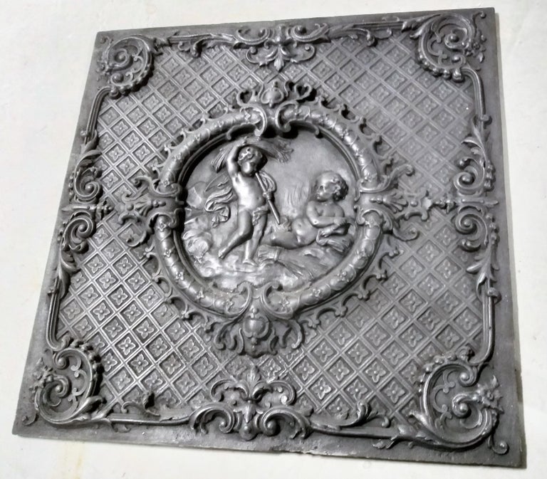 Fireback Louis Xv Decoration At 1stdibs