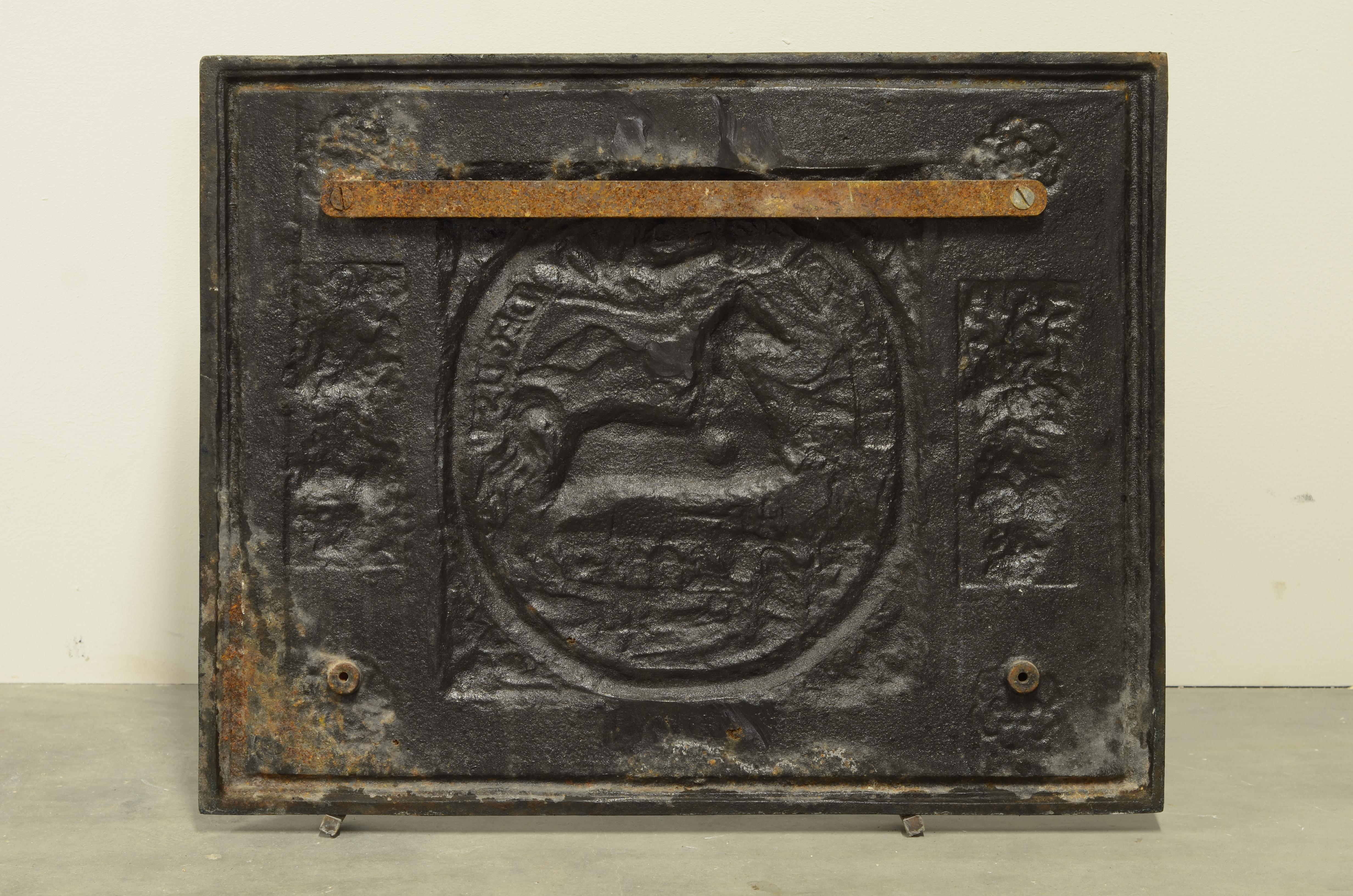European Antique Fireback or Backsplash 
