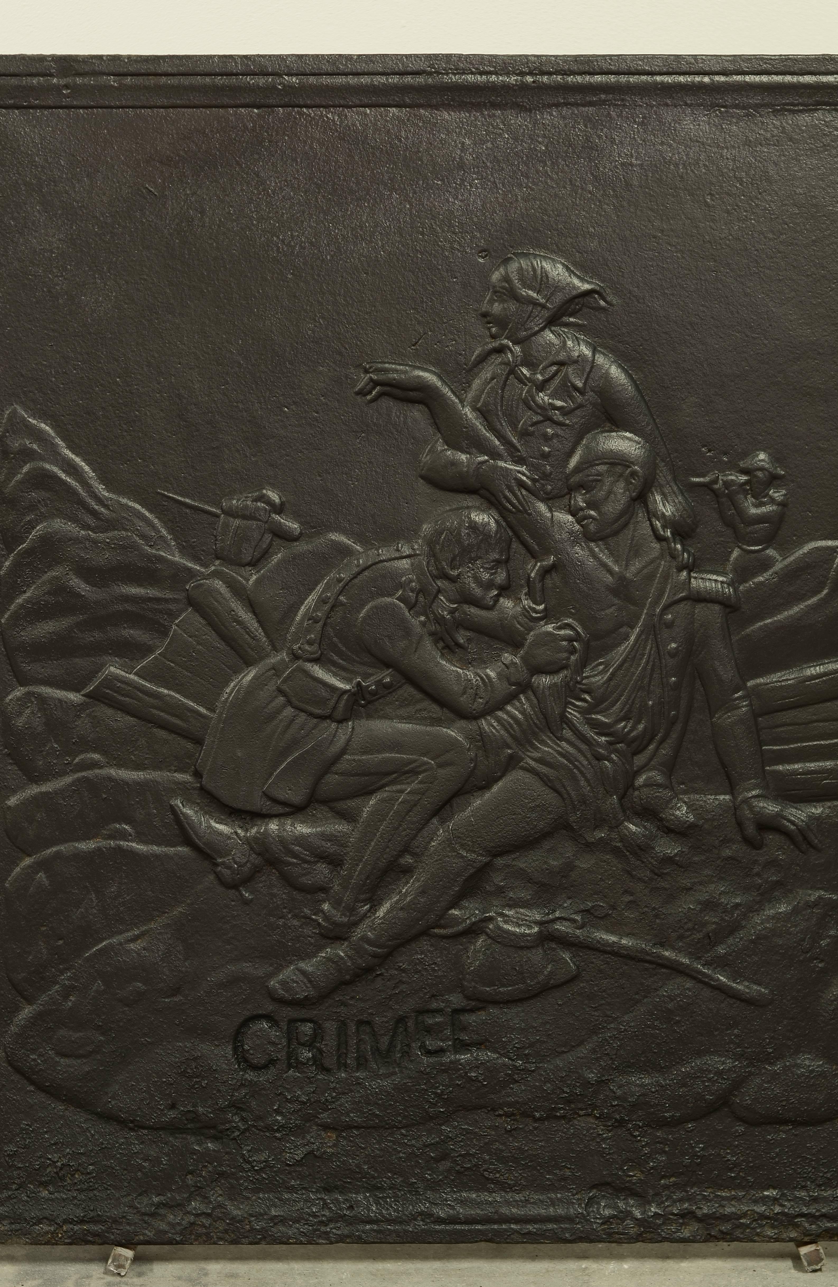 Fondo antiguo que muestra la batalla de Crimea Europeo en venta