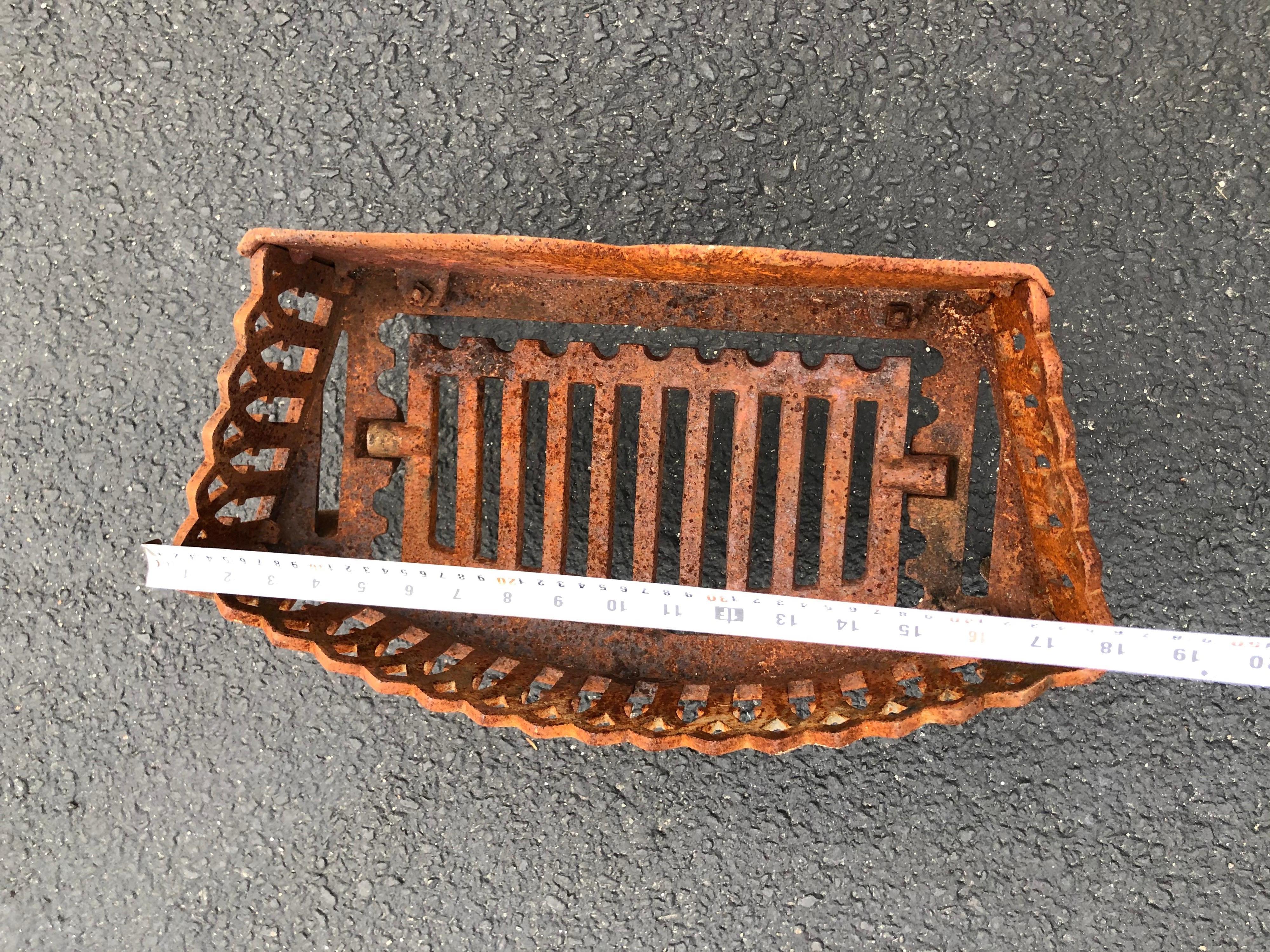Antique Fireplace Grate 4
