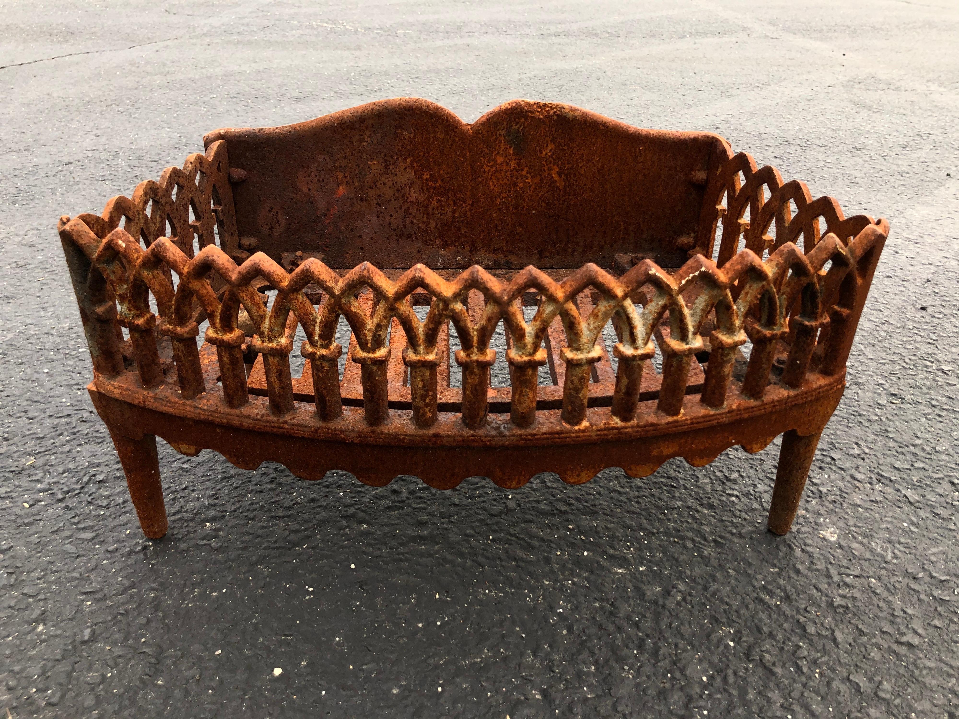 Victorian Antique Fireplace Grate