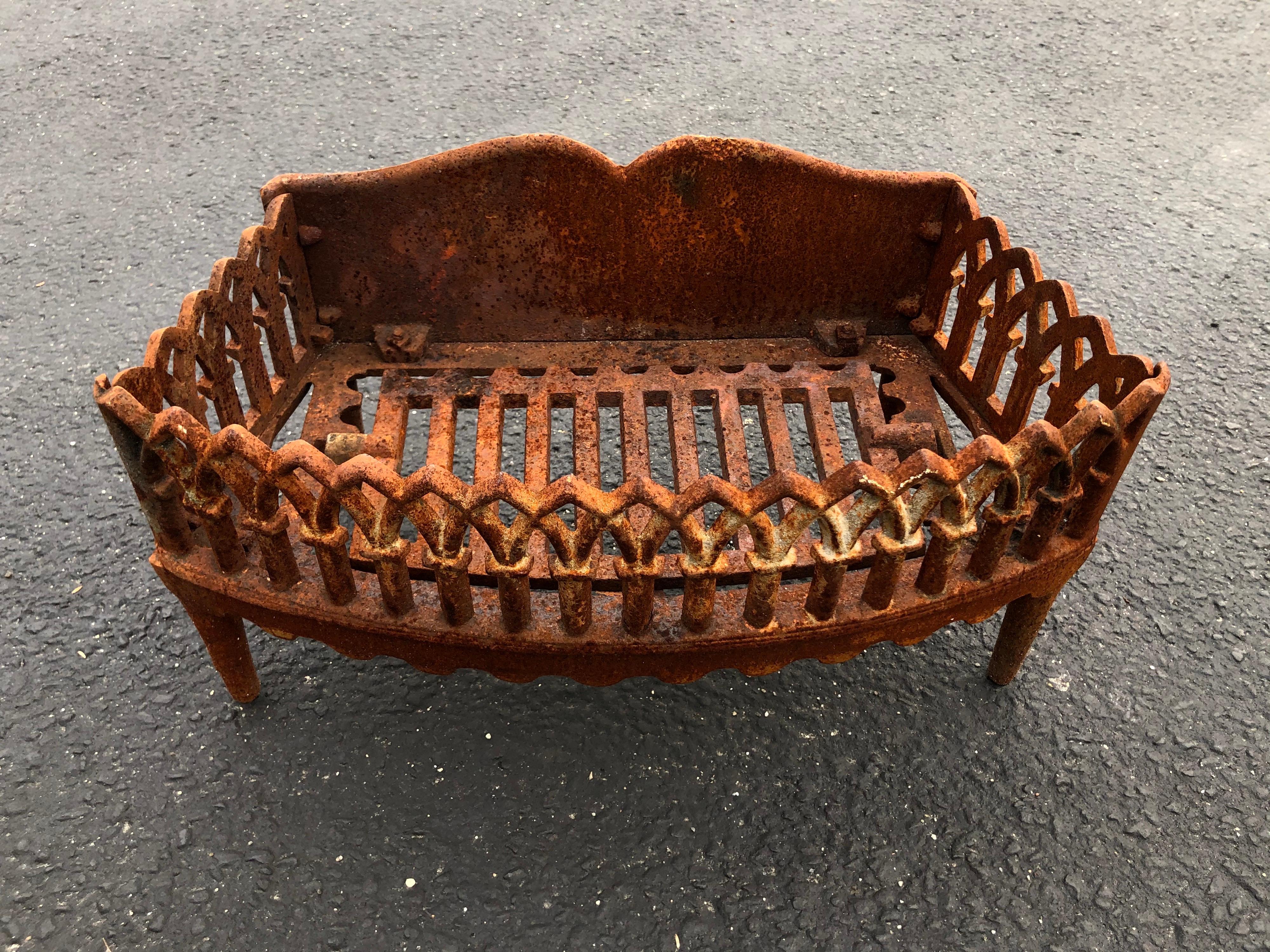 Antique Fireplace Grate 1