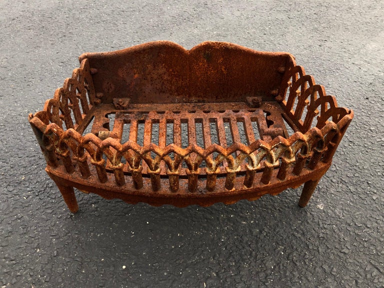 Antique Fireplace Grate at 1stDibs