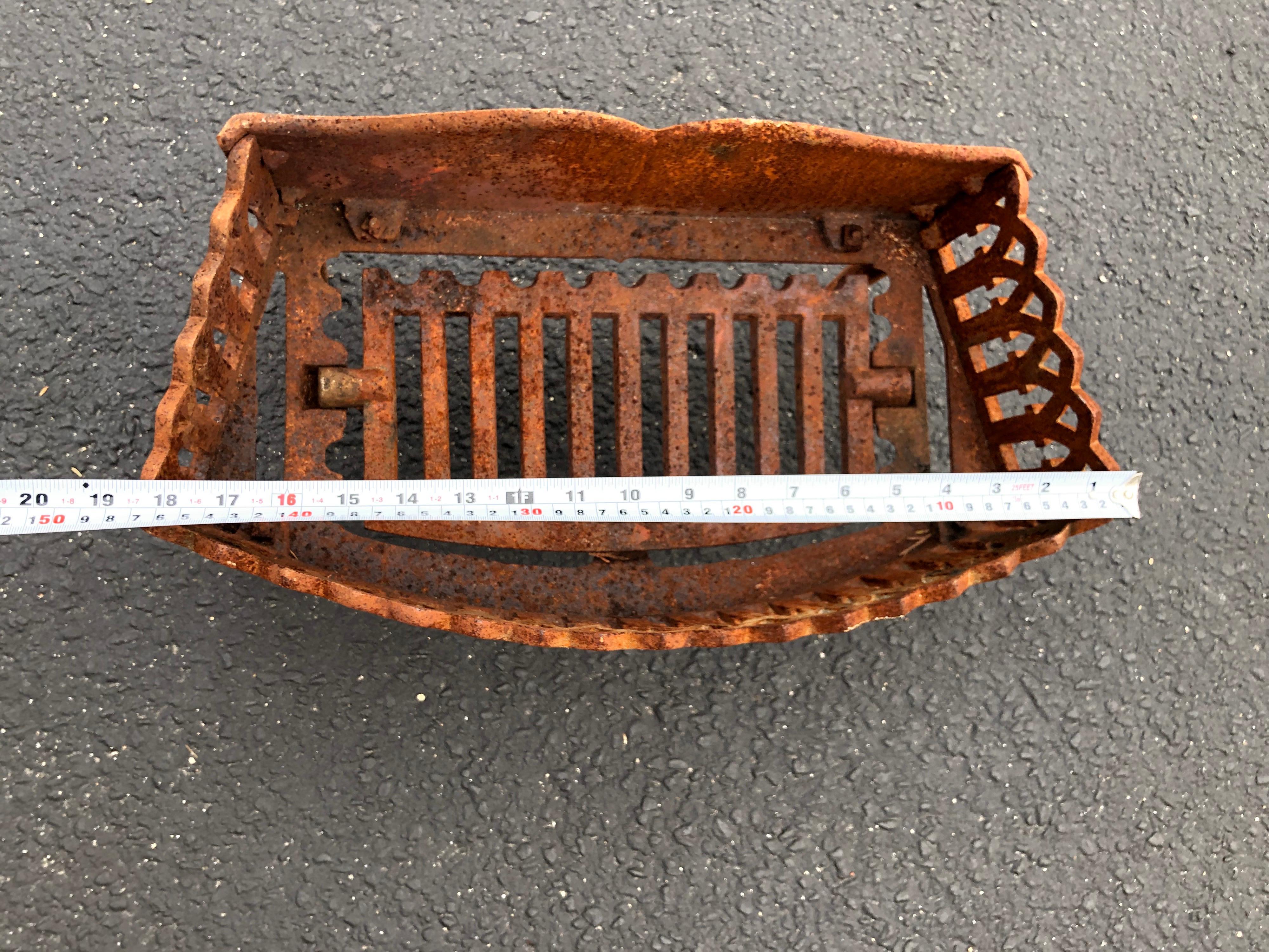 Antique Fireplace Grate 3
