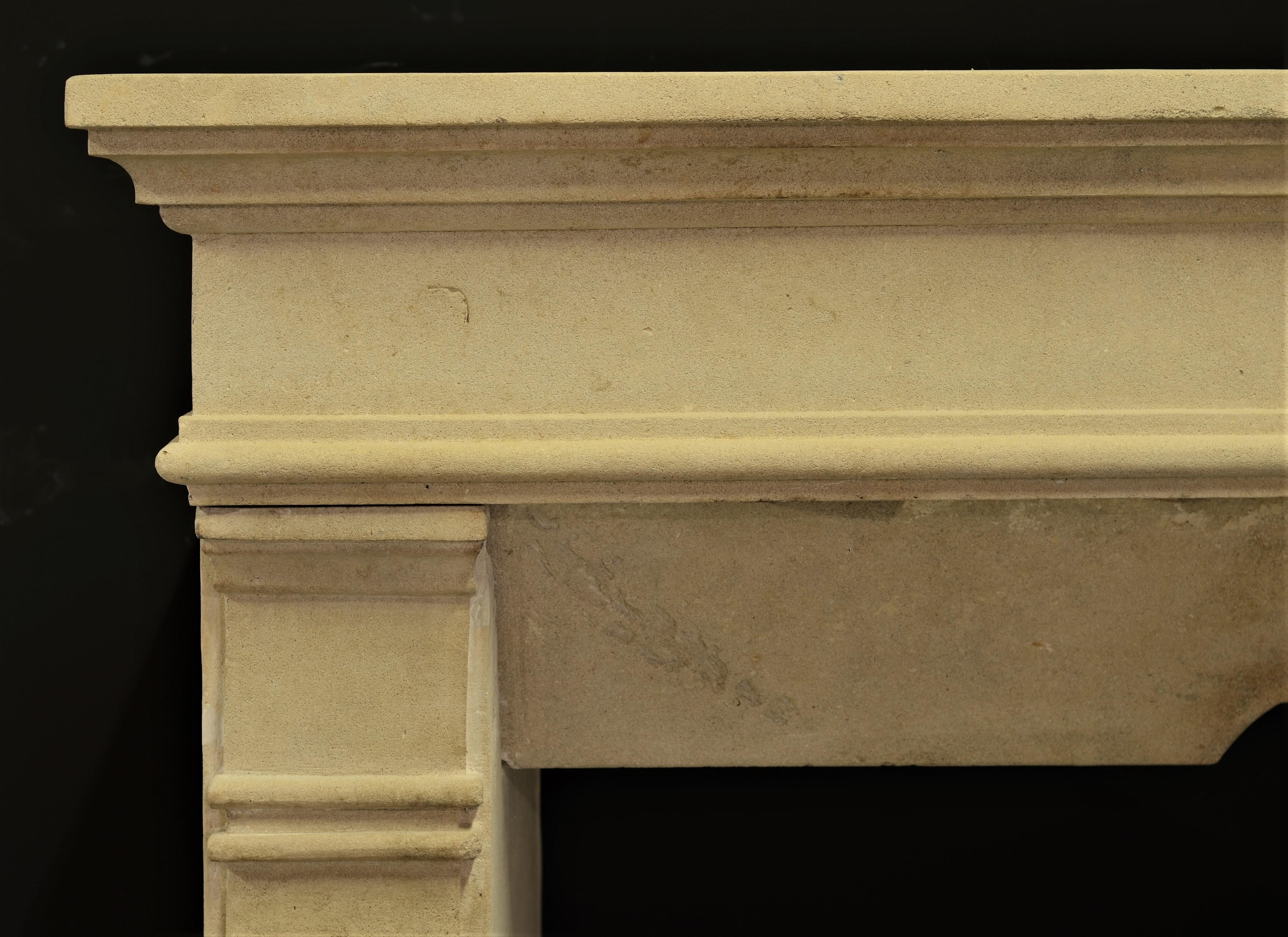 19th Century Antique Fireplace Mantel from France
