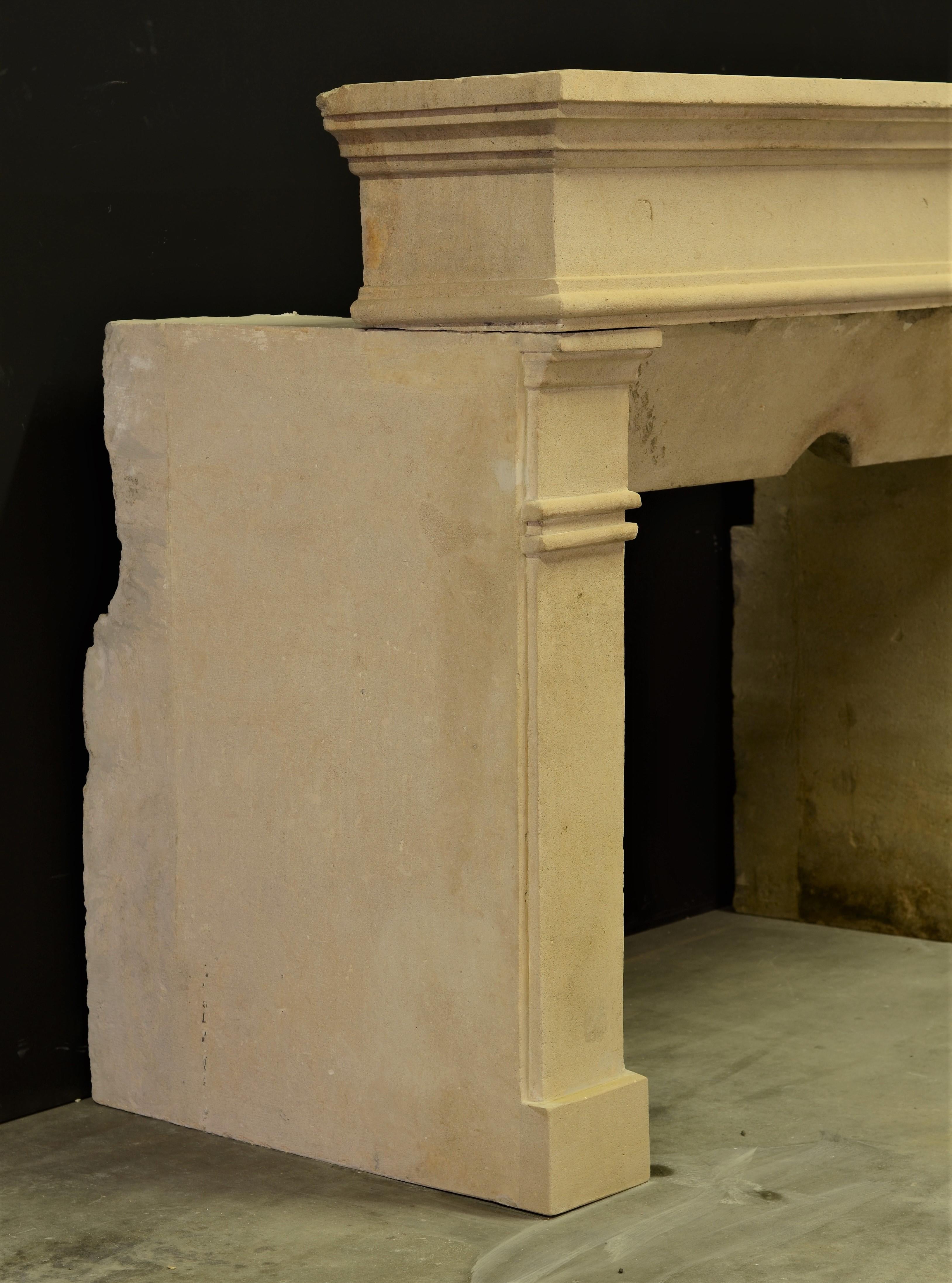 Antique Fireplace Mantel from France 2