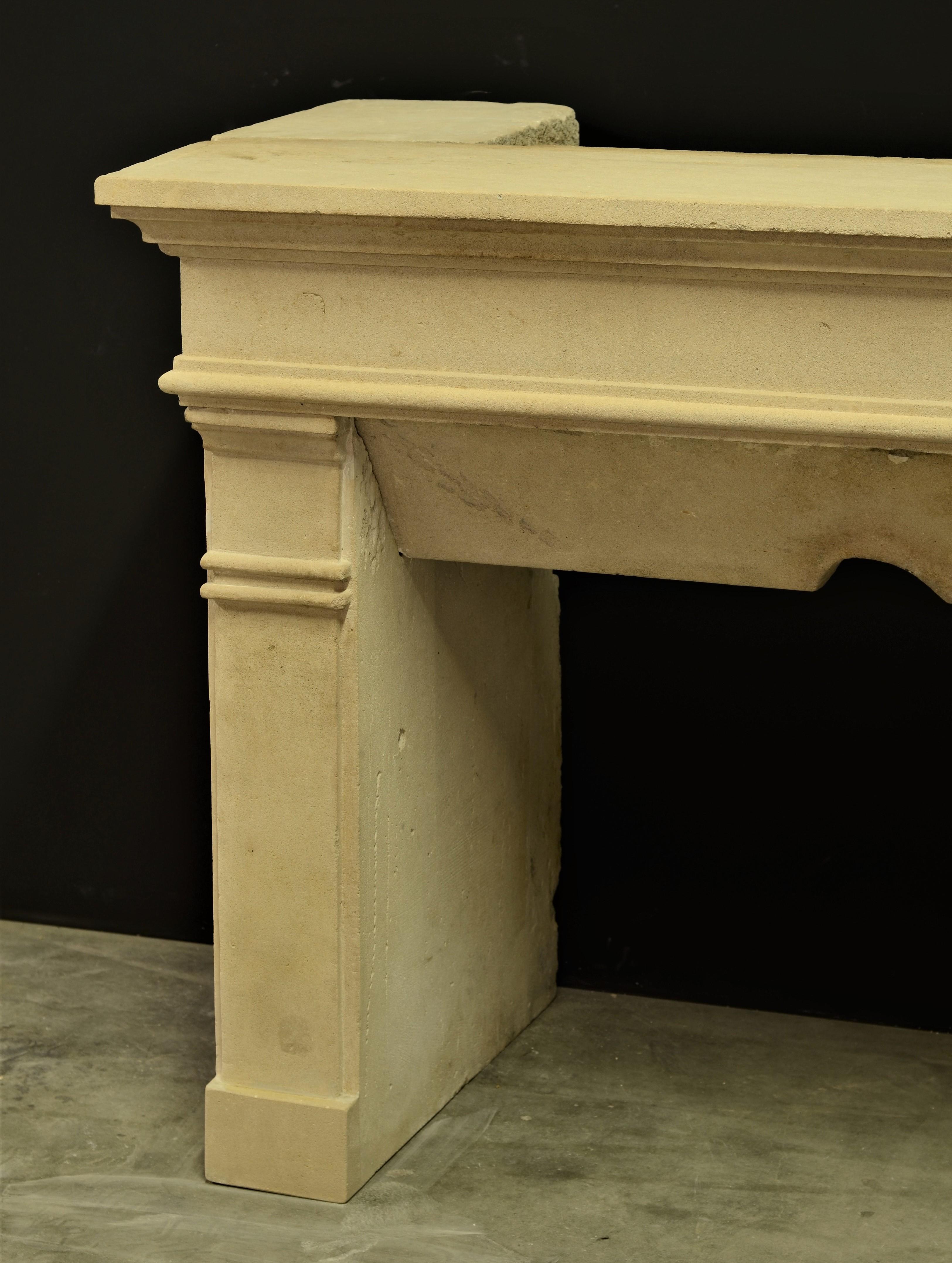 Antique Fireplace Mantel from France 3