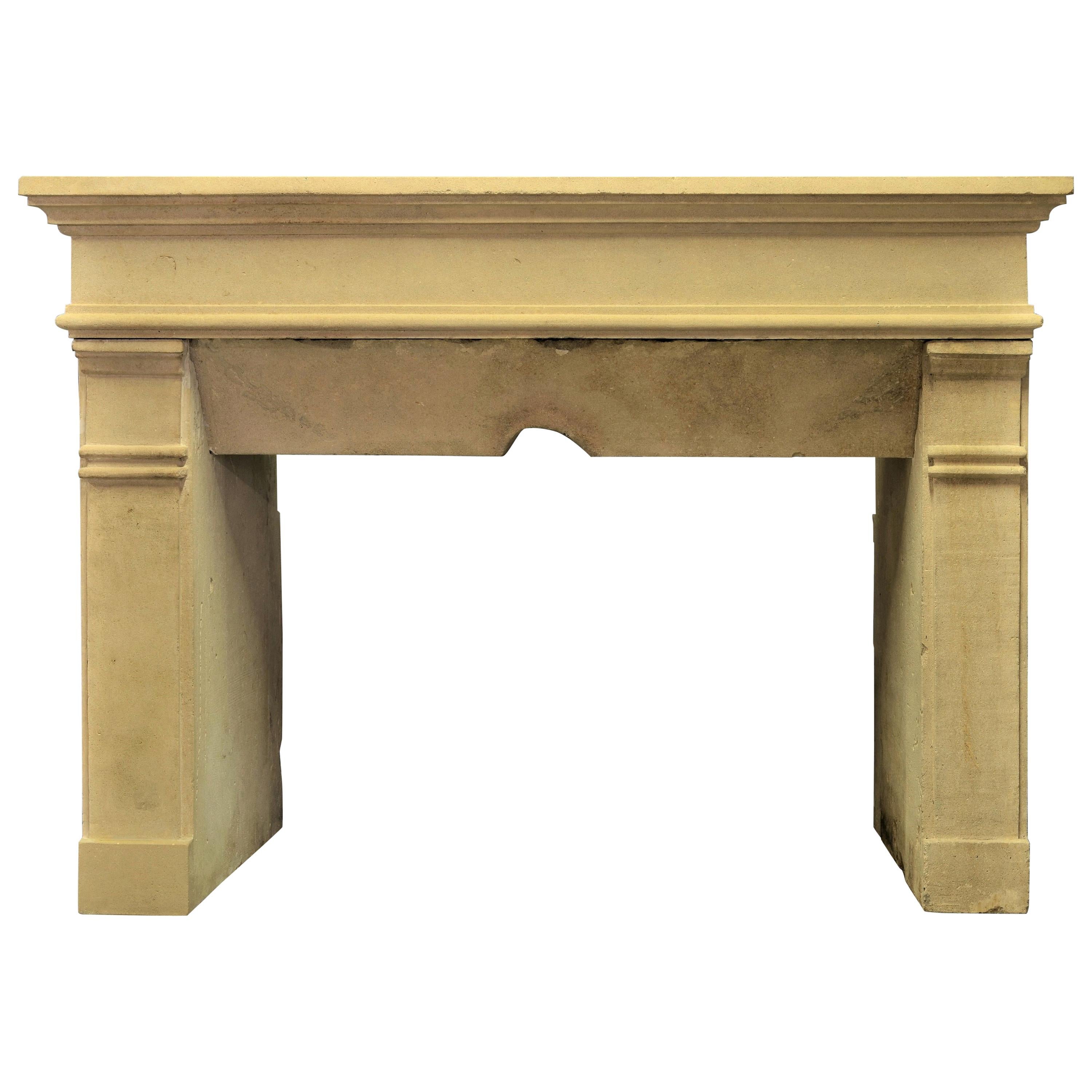 Antique Fireplace Mantel from France