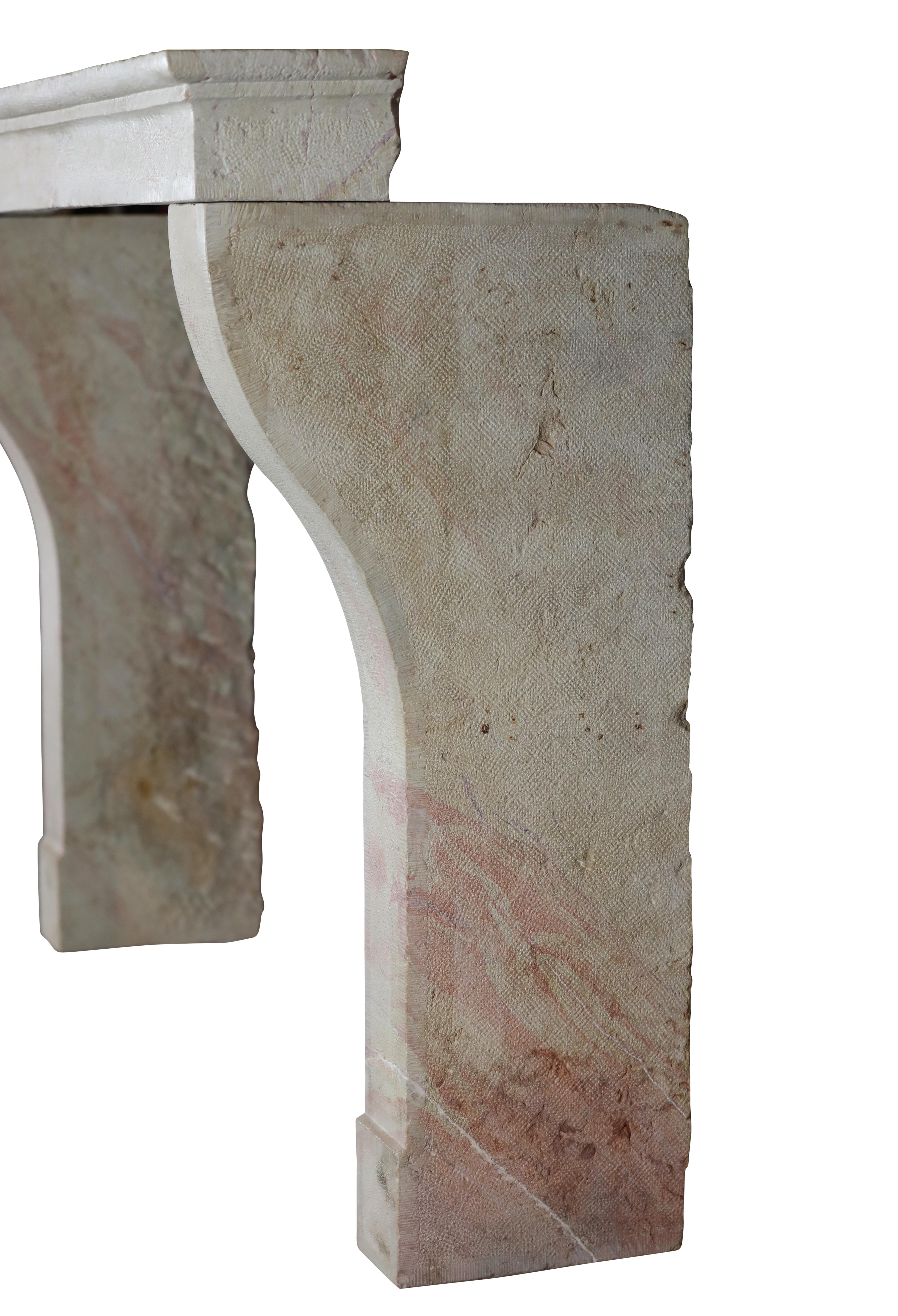 Camino antico in pietra francese per un progetto di design Campagnarde senza tempo in vendita 6