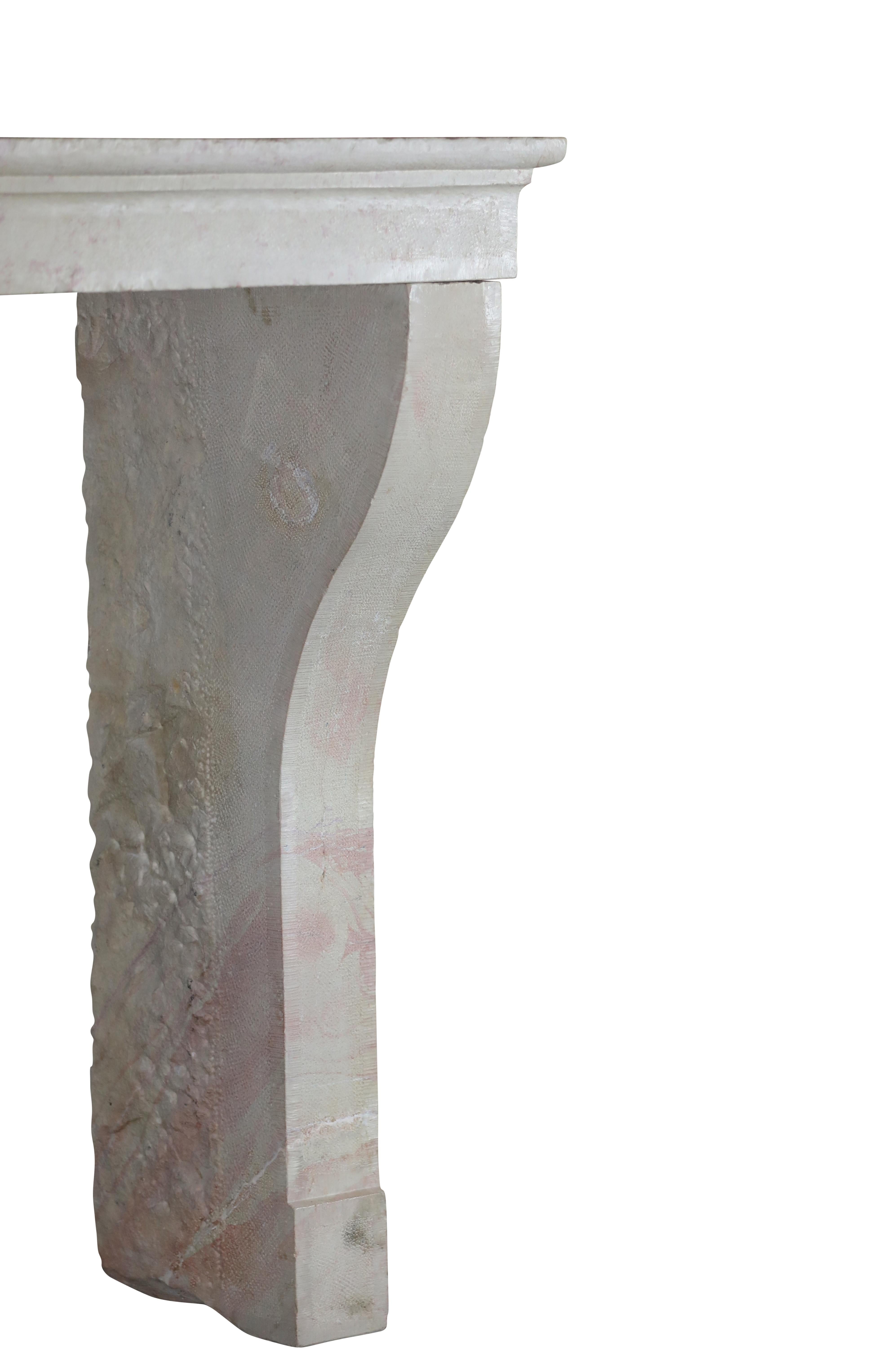 Camino antico in pietra francese per un progetto di design Campagnarde senza tempo in vendita 11