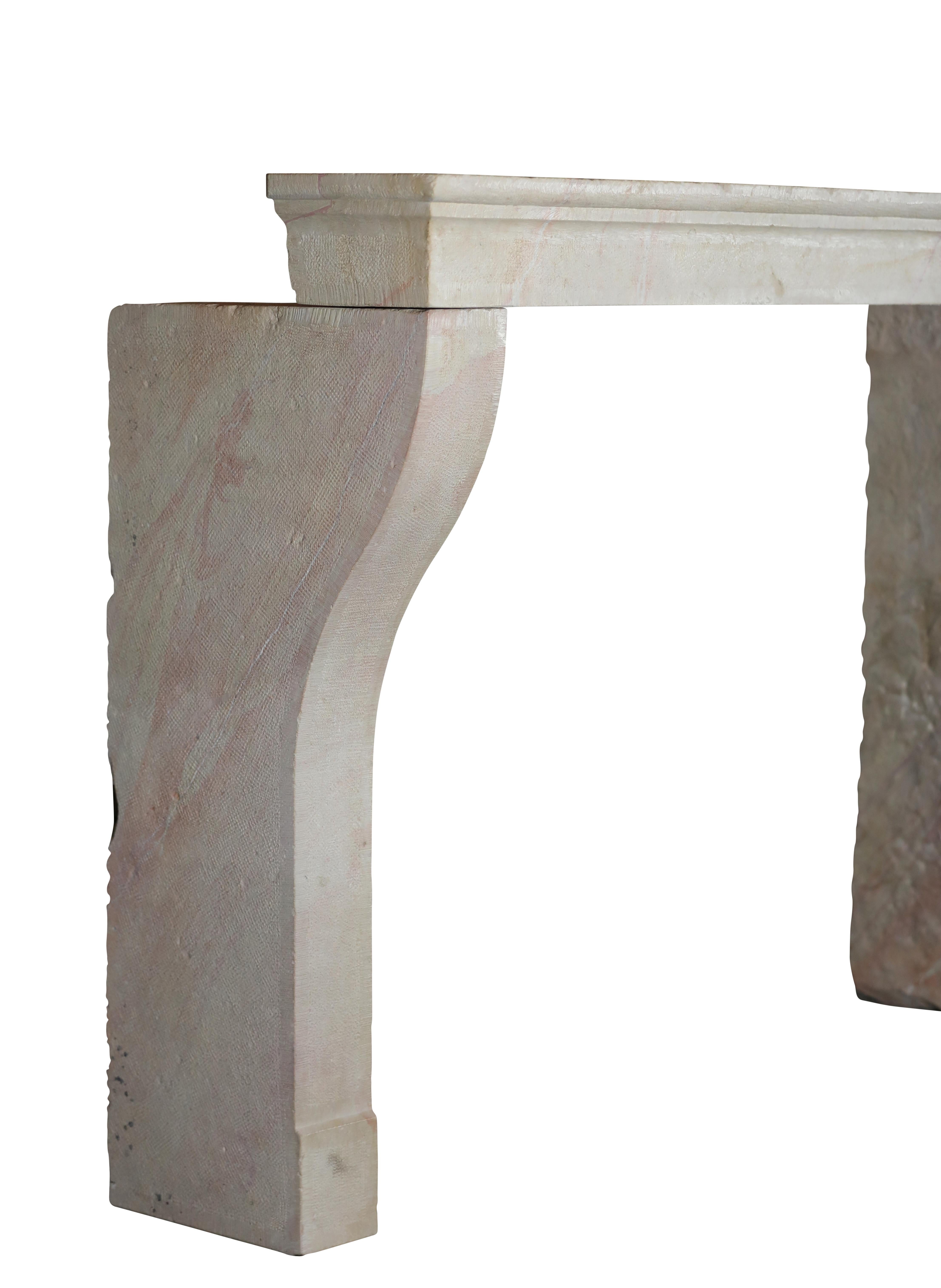 Camino antico in pietra francese per un progetto di design Campagnarde senza tempo in vendita 12