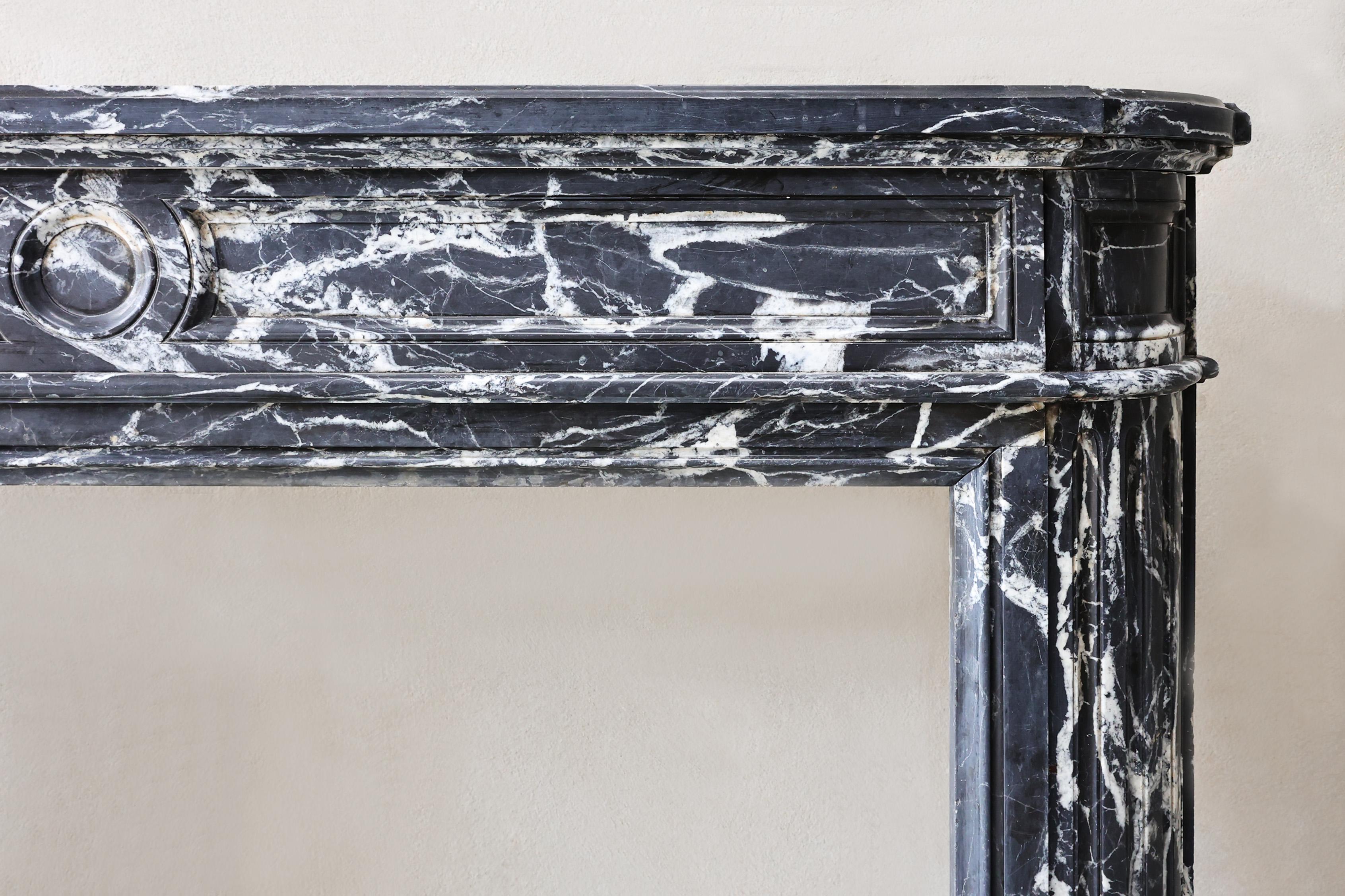 Louis XVI Antique Fireplace Mantel For Sale