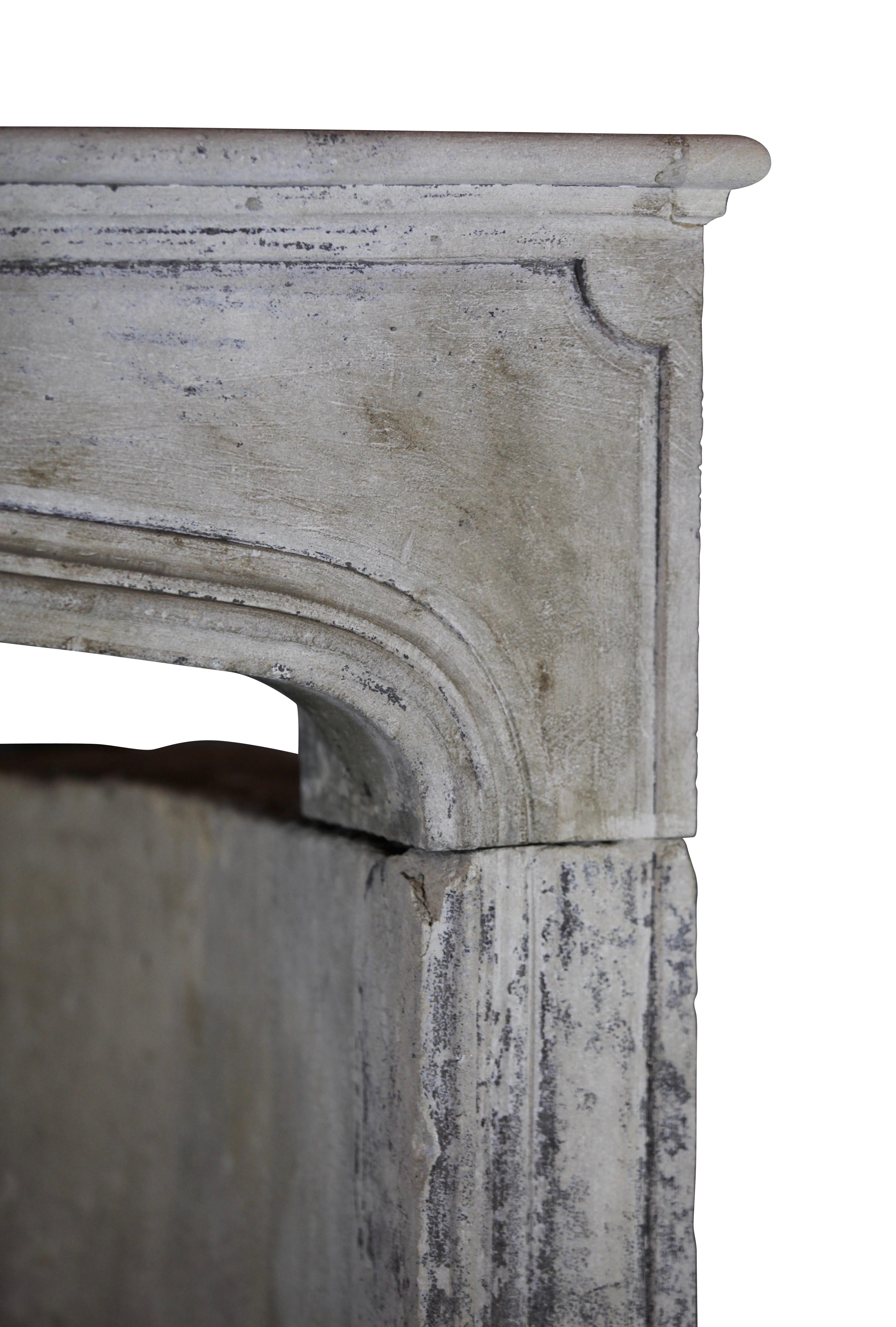 Antique Fireplace Mantel With Rustic Look For Sale 4