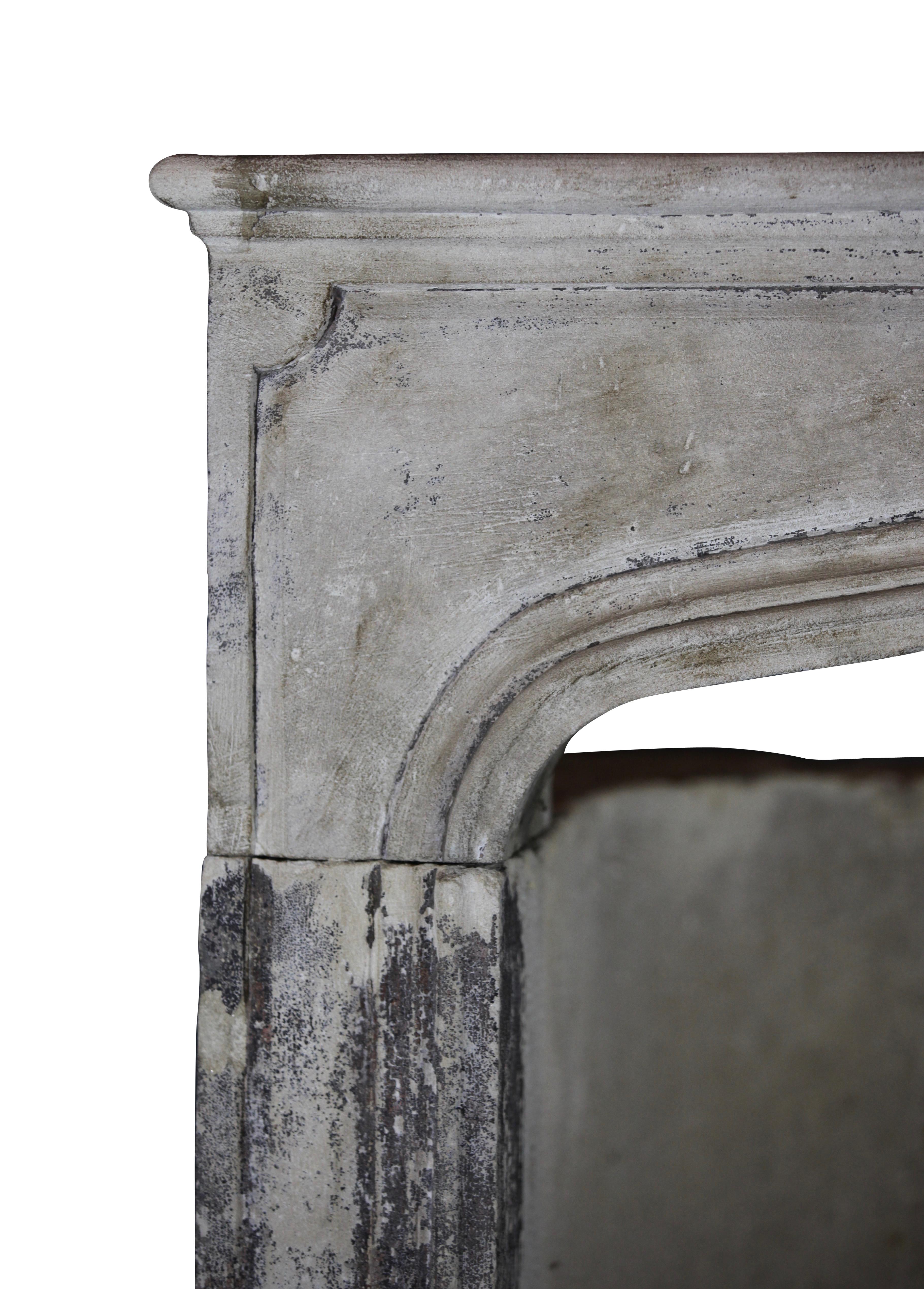 Antique Fireplace Mantel With Rustic Look For Sale 5