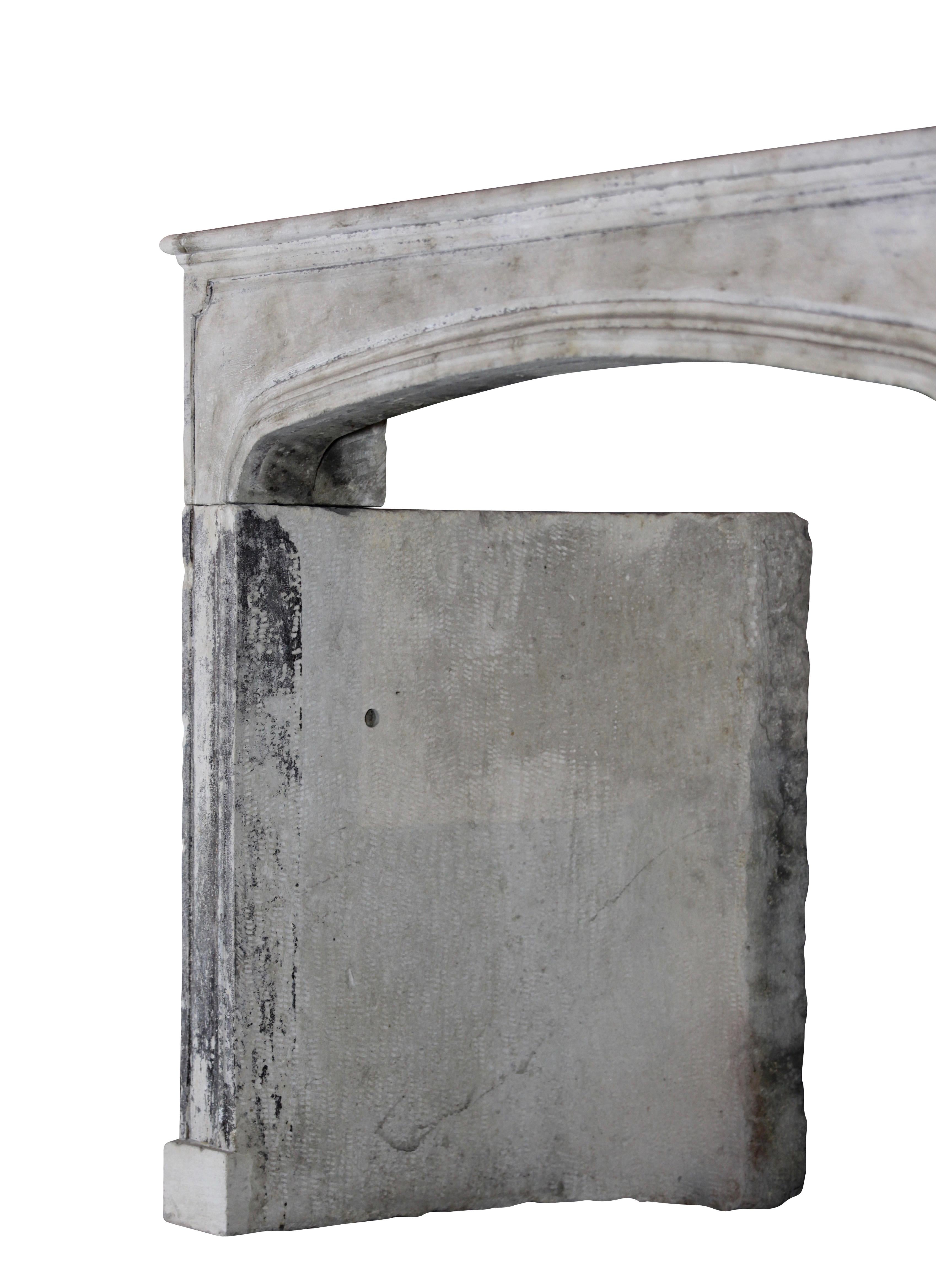 Antique Fireplace Mantel With Rustic Look For Sale 7