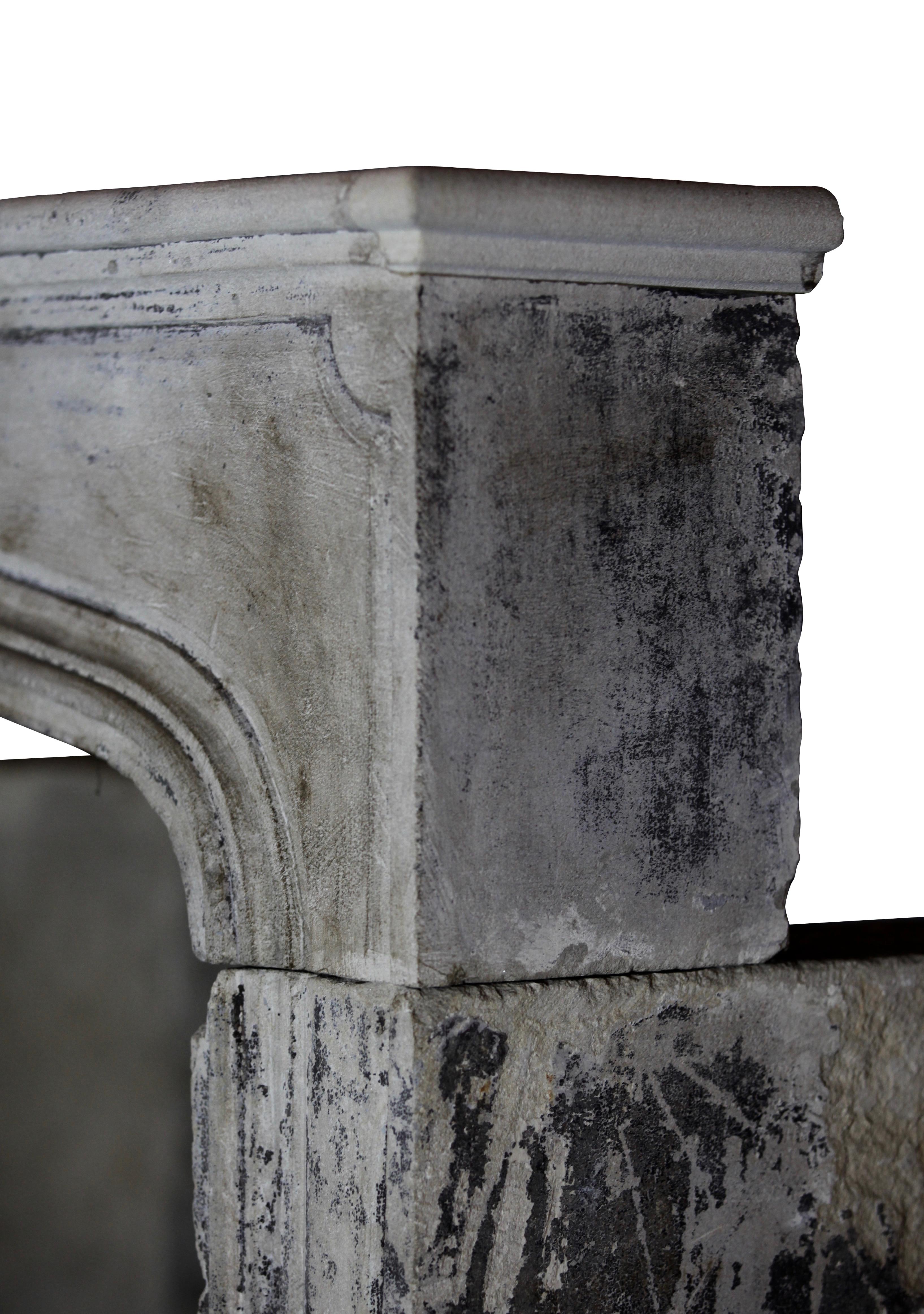 Antique Fireplace Mantel With Rustic Look For Sale 8