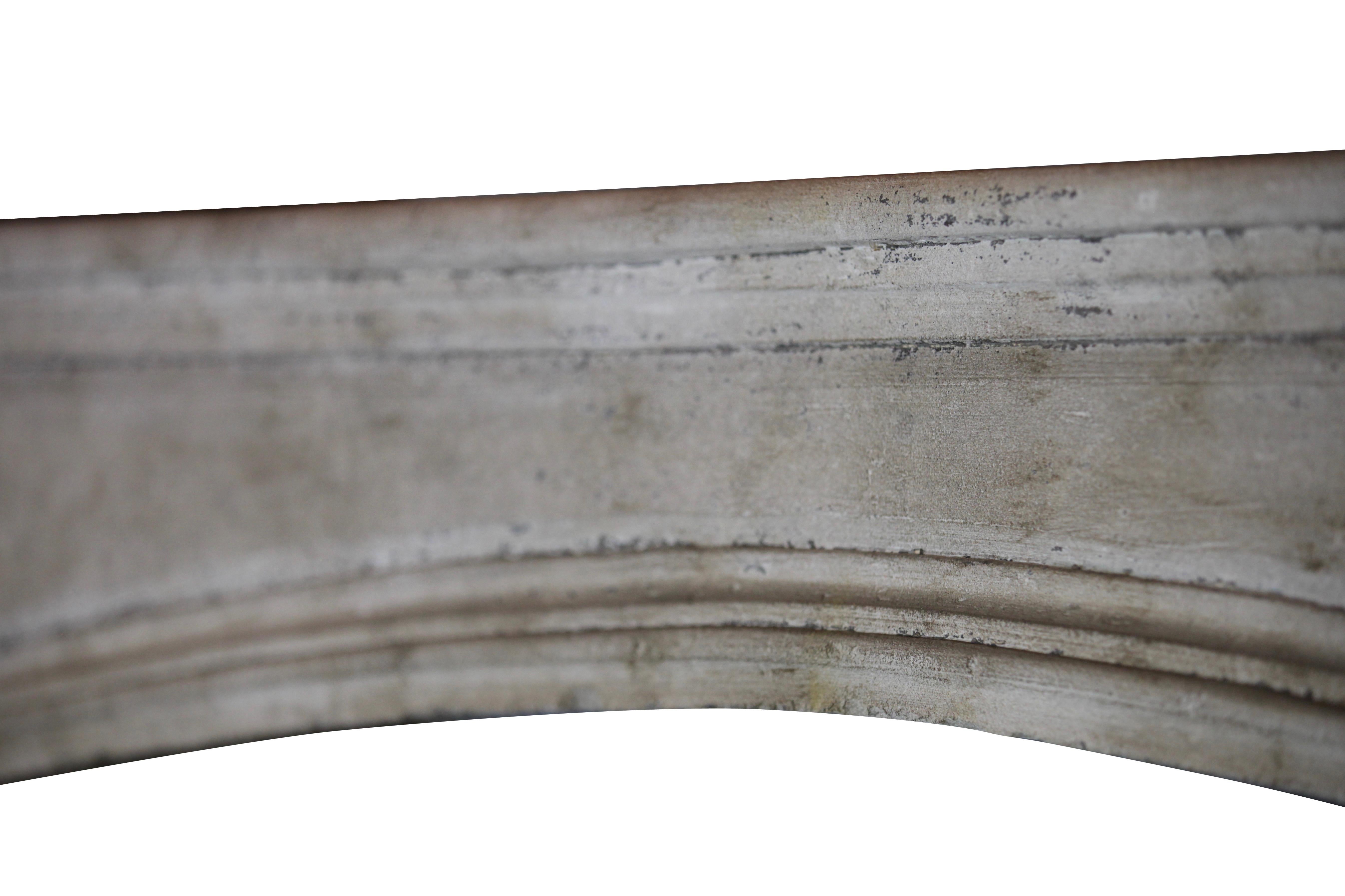 Antique Fireplace Mantel With Rustic Look For Sale 9