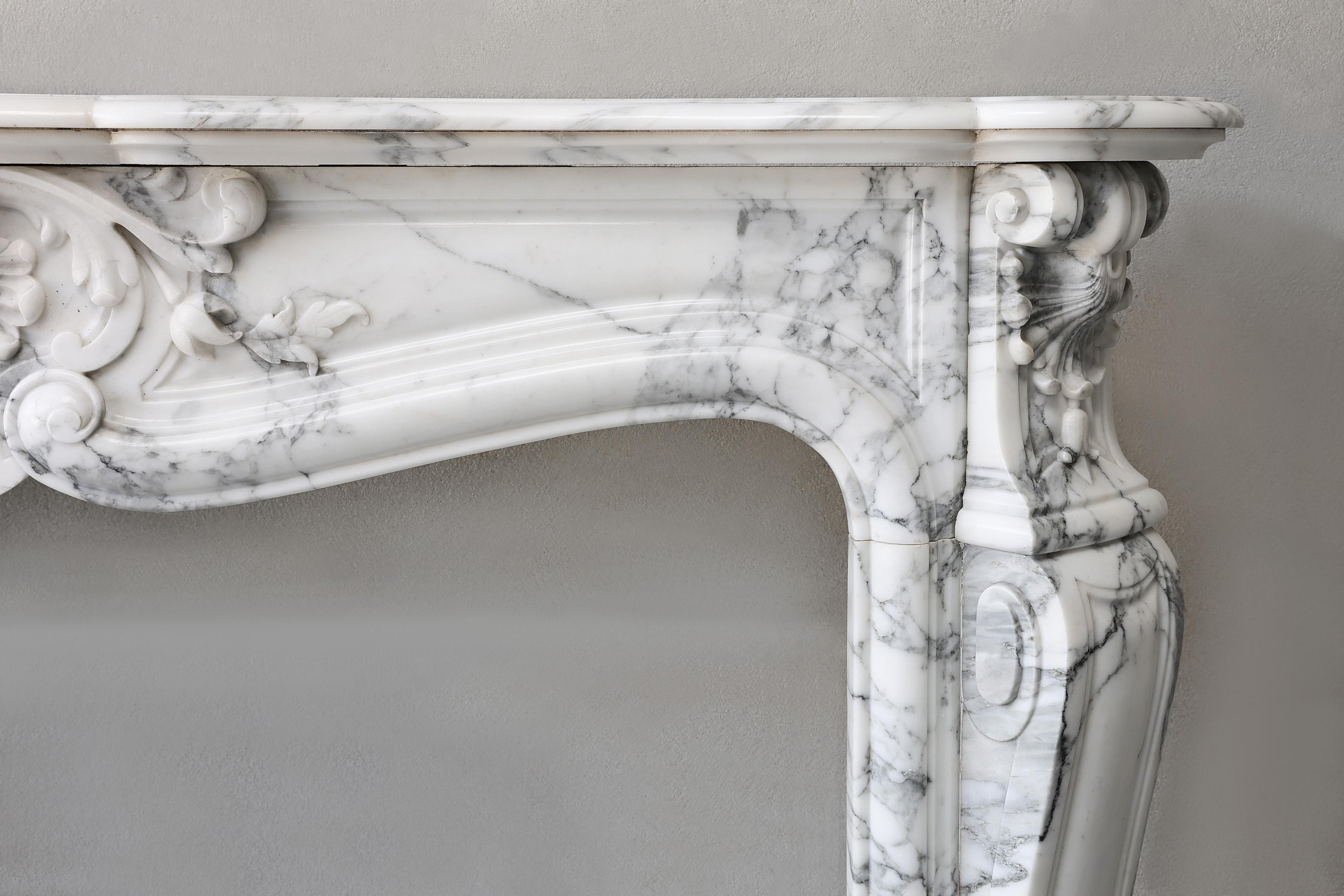 Other Antique Marble Fireplace Mantel