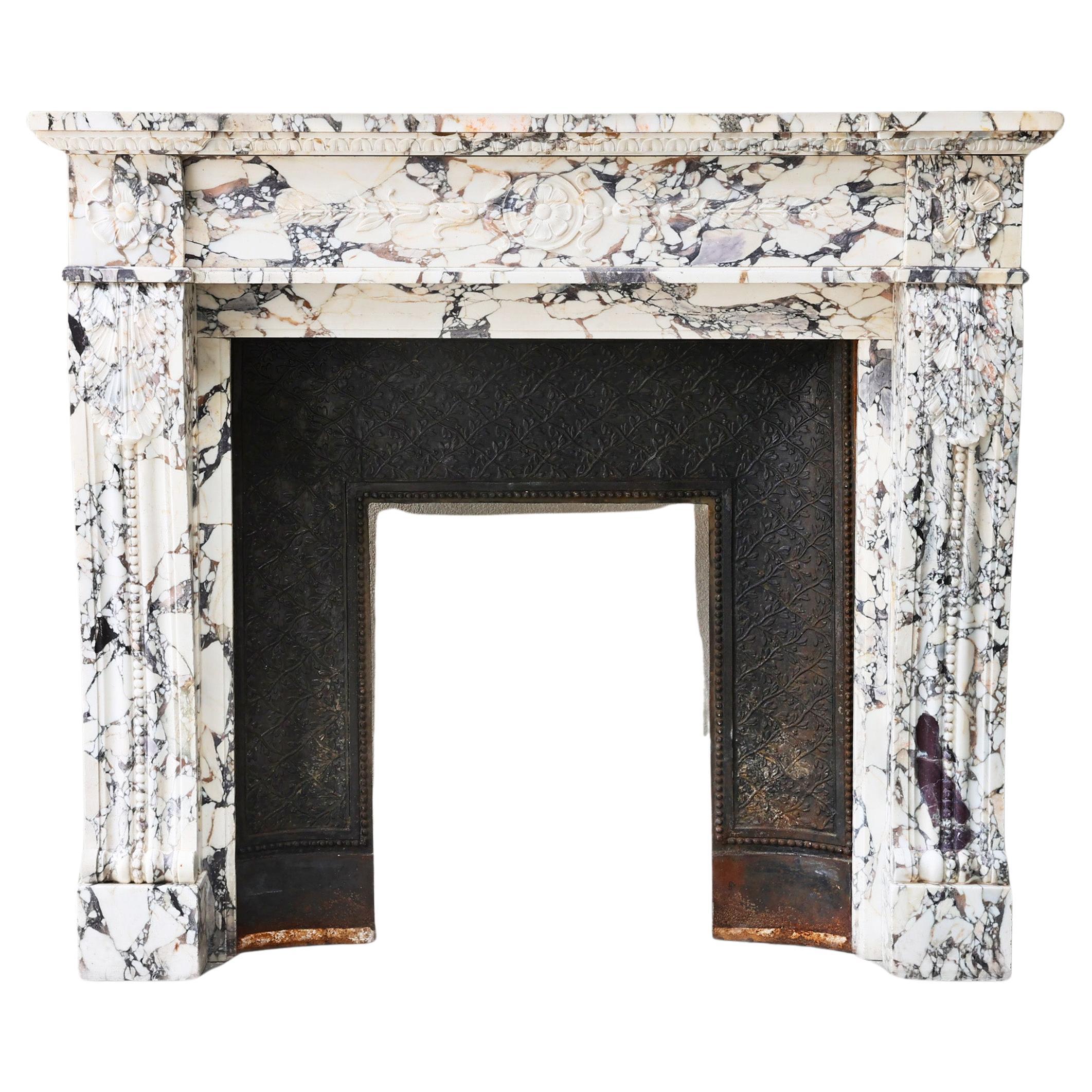 Antique Fireplace Mantel Chimneypiece