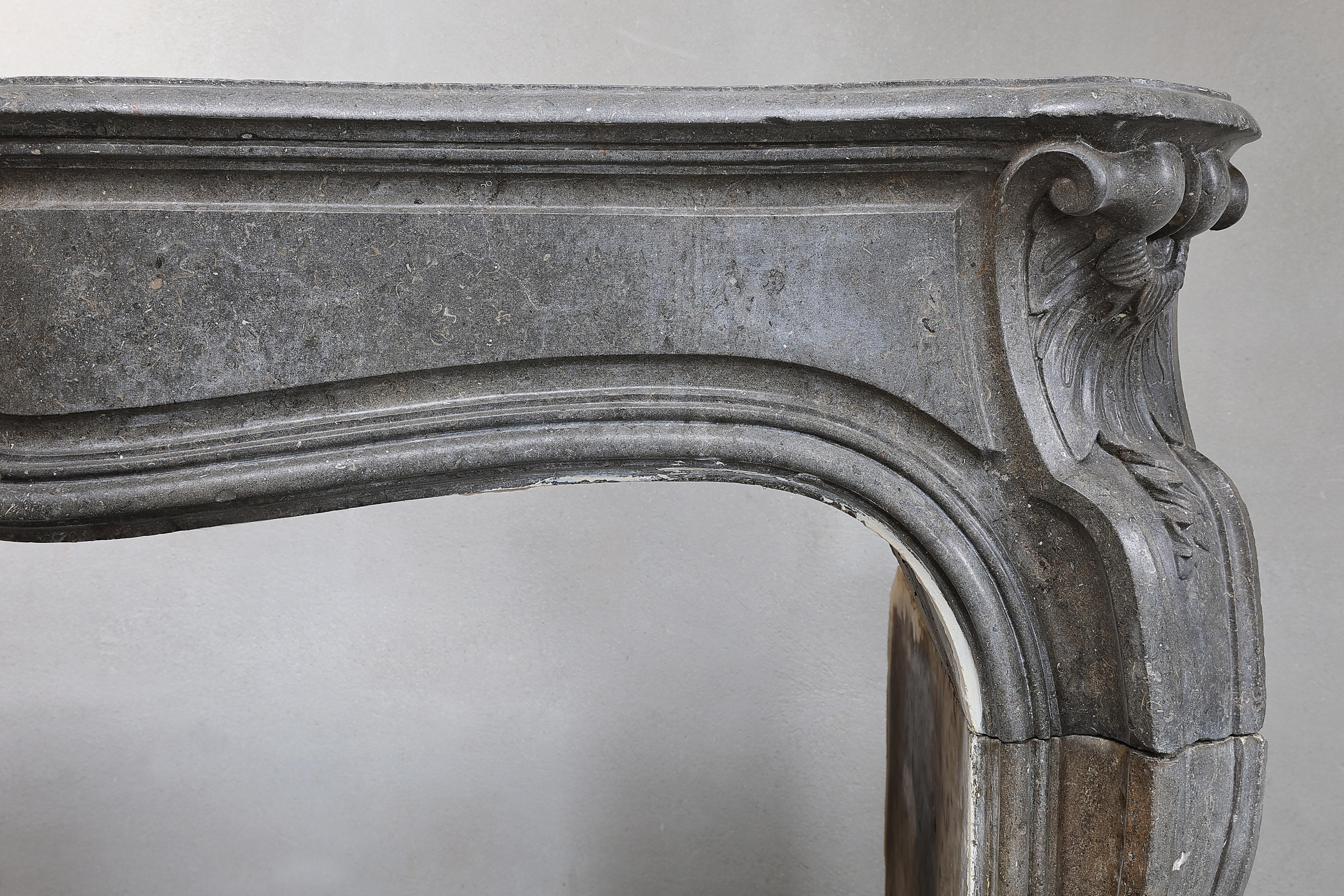 Louis XV Antique Fireplace For Sale