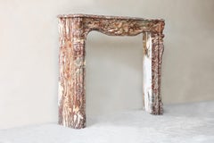 Antique Marble Fireplace Mantel