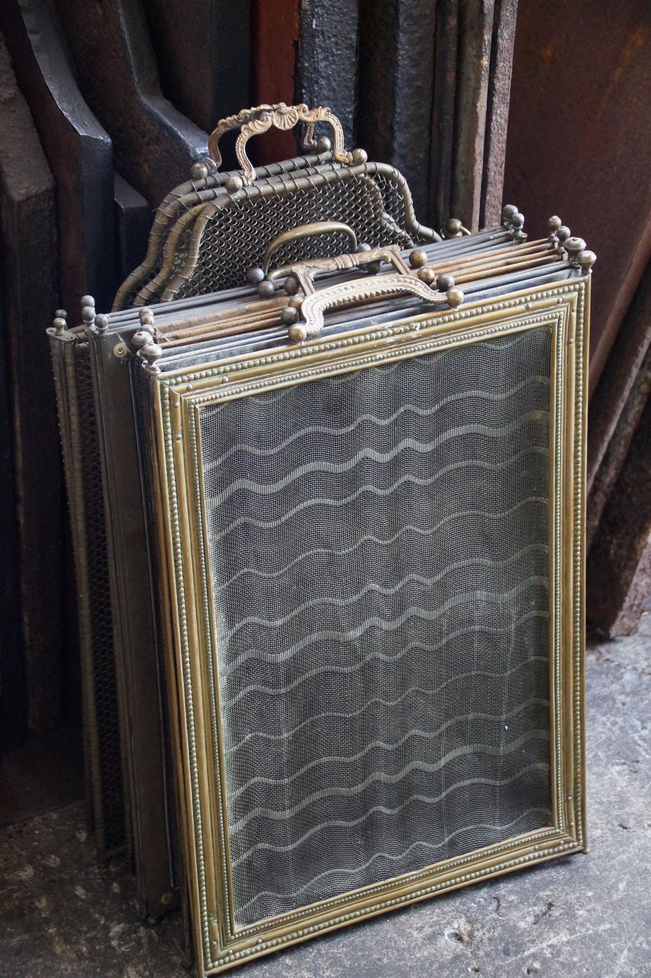 French Antique Fireplace Screens