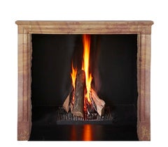 Antique Fireplace Surround From Dijon In Luxury Corton Stone