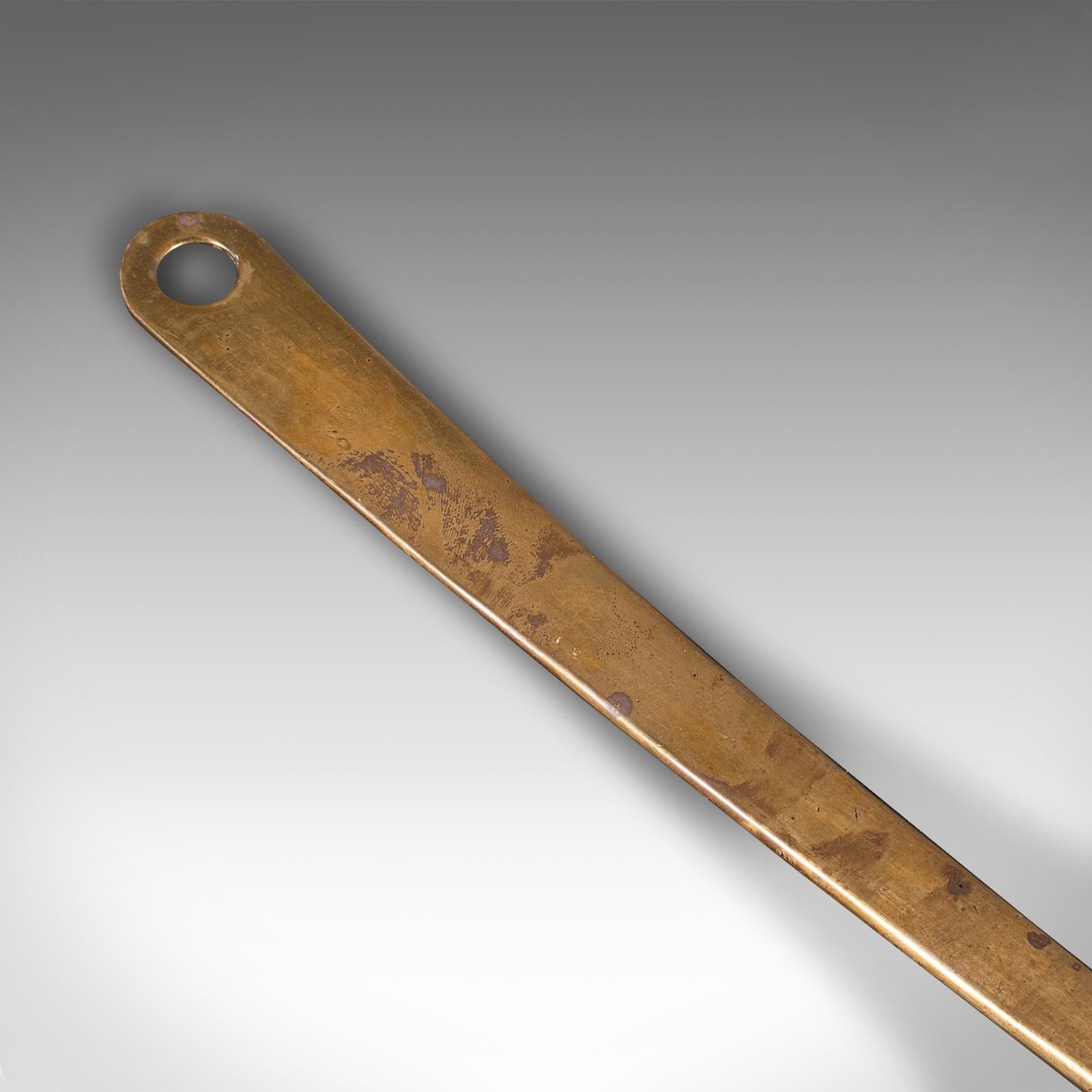 Scaldacamino antico, inglese, piastra in ottone per arrostire, georgiano, 1800 in vendita 2