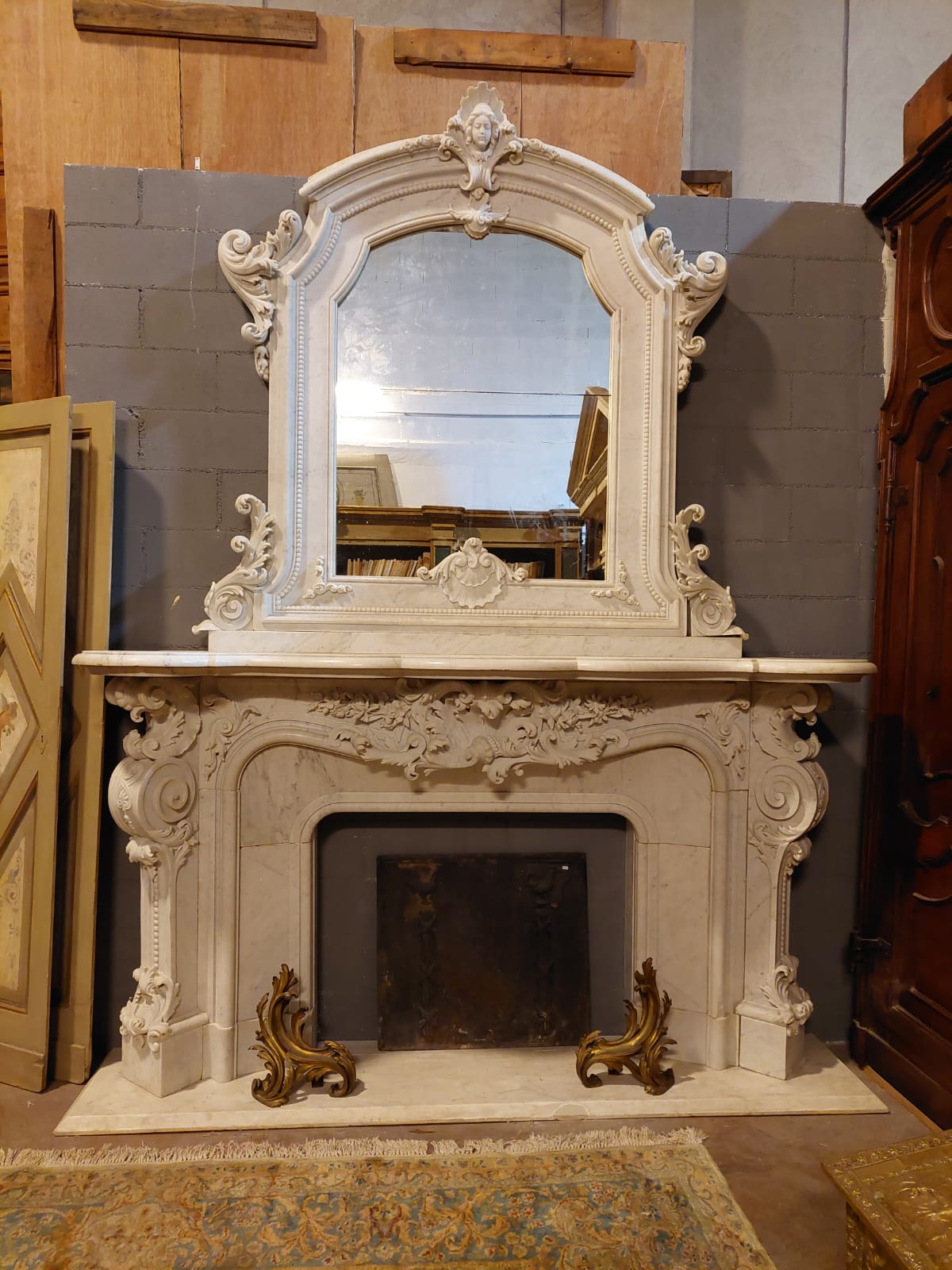 1860 fireplace