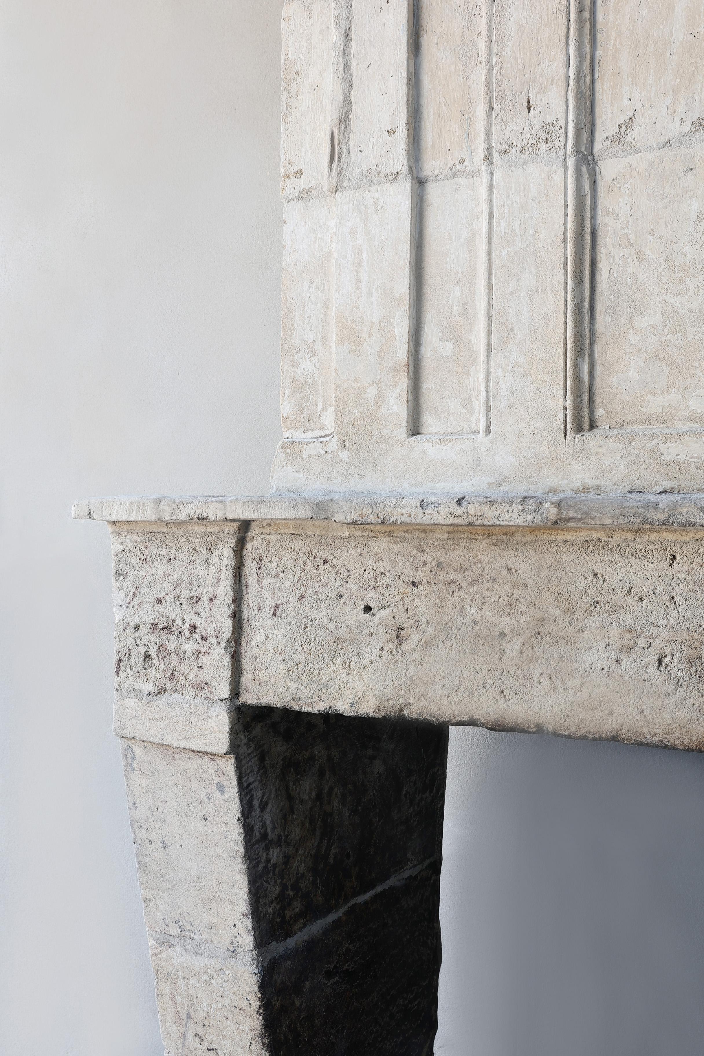 Antique Fireplace with Trumeau 4