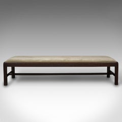 Antique Fireside Foot Rest, English, Mahogany, Kneeling Stool, Victorian, C.1900