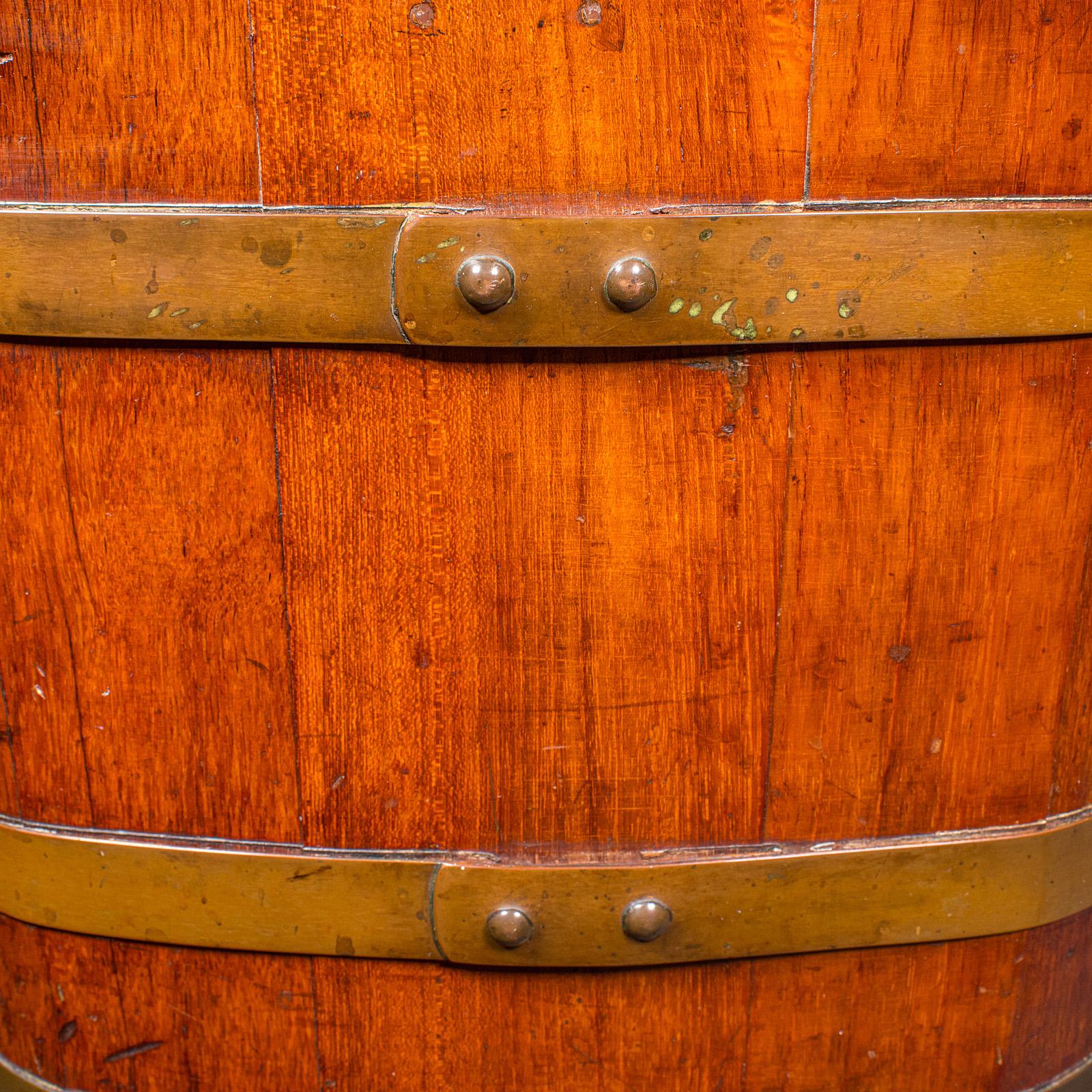 Antiker Kaminspeicher, Englisch, Kaminkorb, Holzscheitkorb, spätviktorianisch im Angebot 1