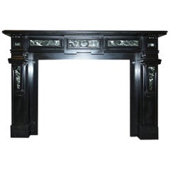 Antique Fireplace Mantel, 19th Century