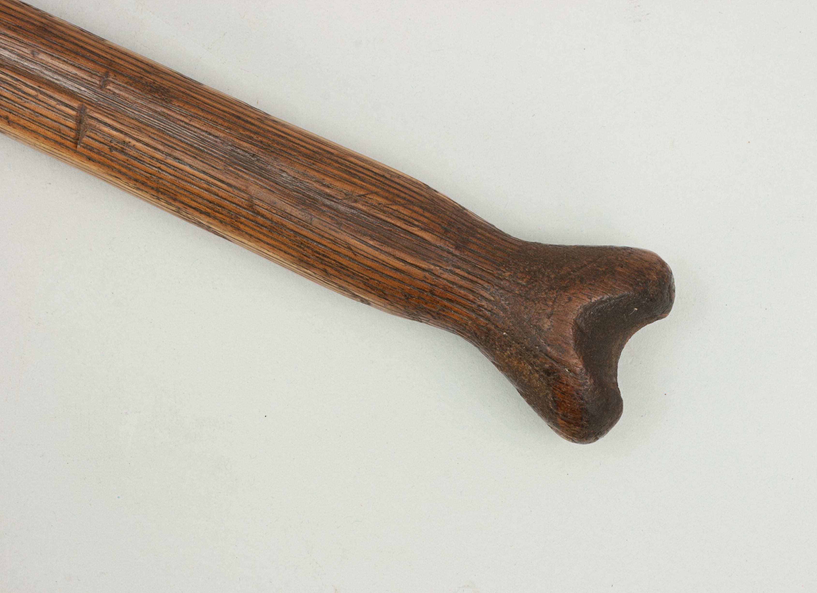 Ash Antique Fishtail Tennis Racket, The Radian