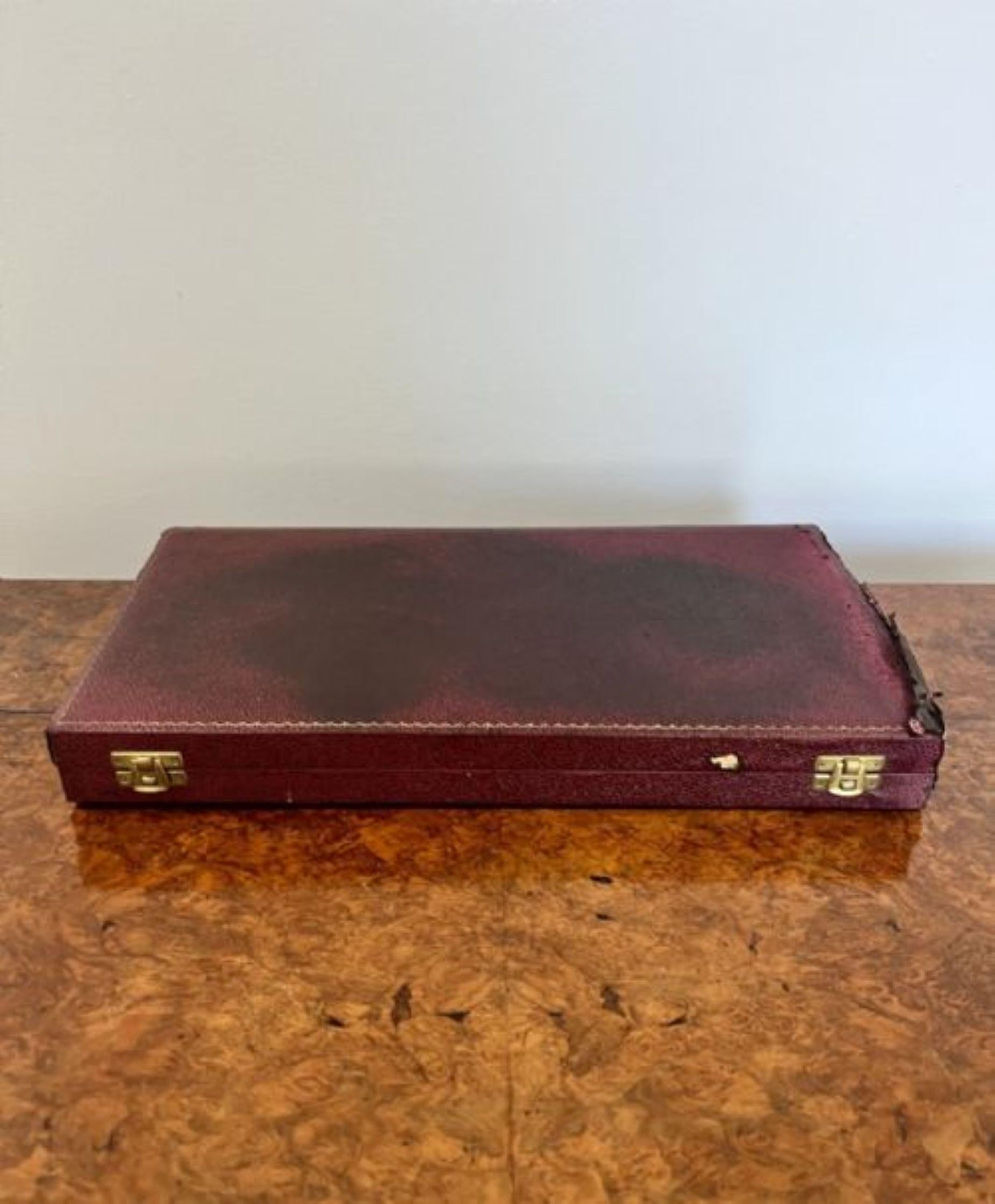 20th Century Antique five piece Cooper Brother & Son's carving set