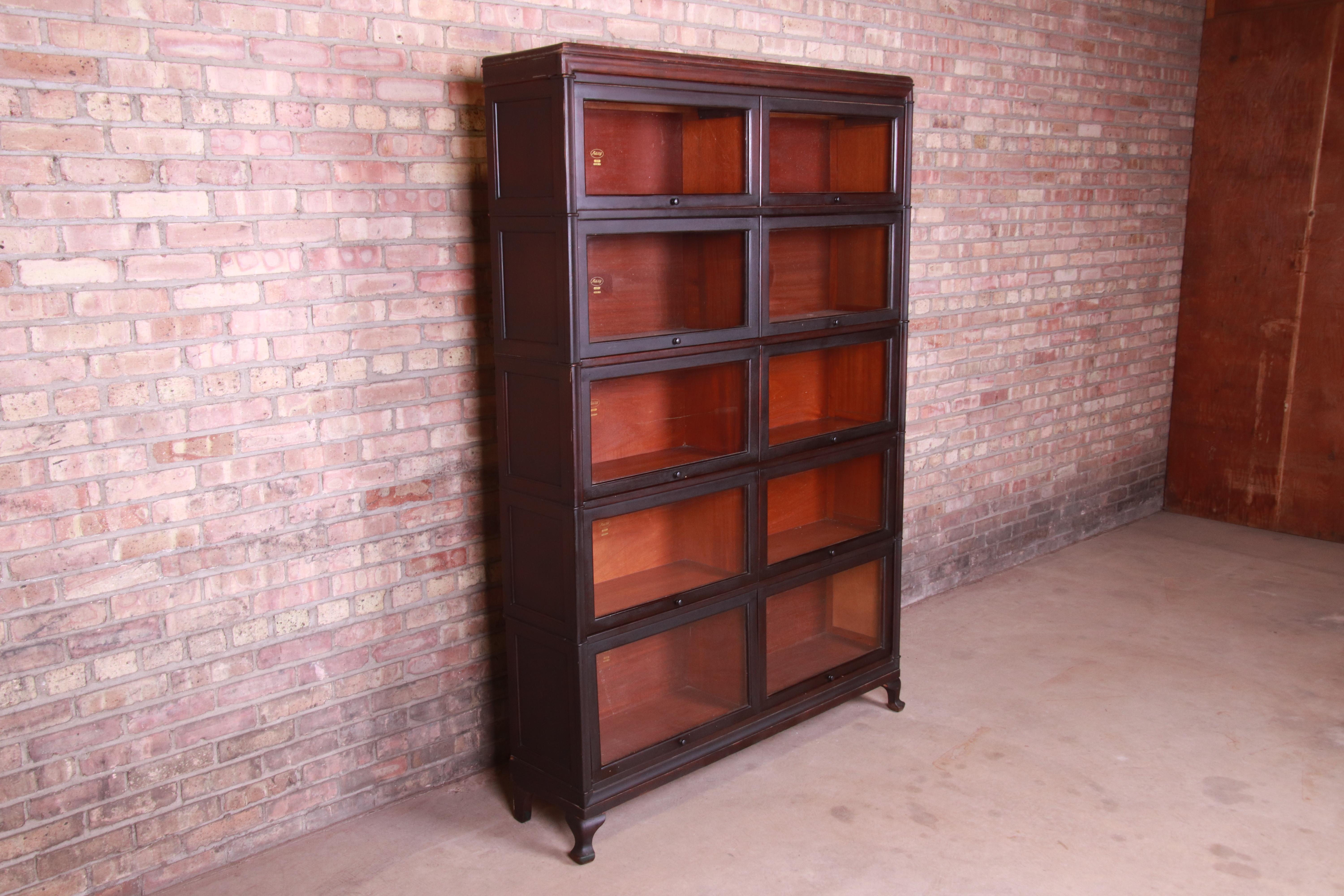 two shelf barrister bookcase