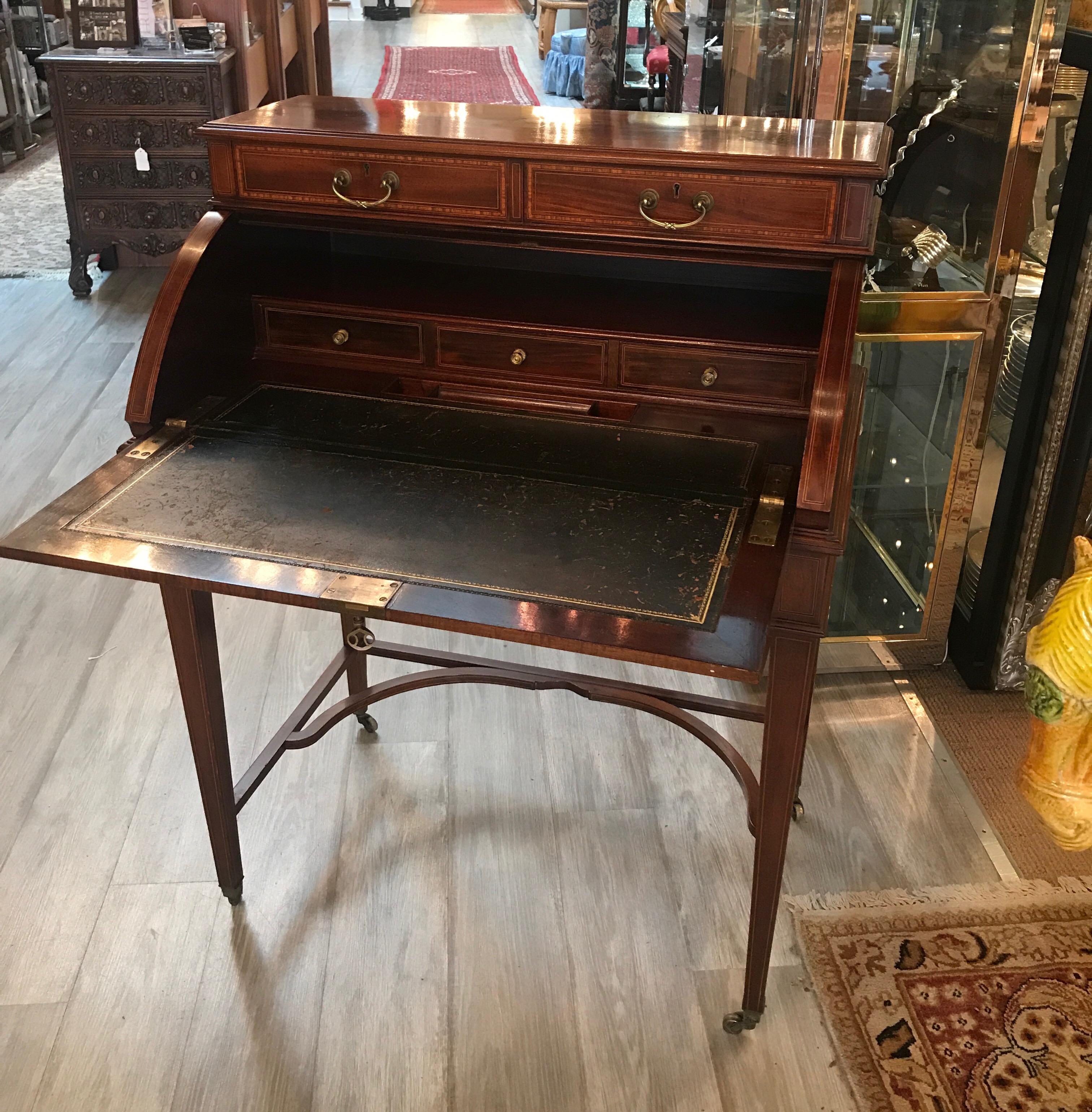 antique fall front desk