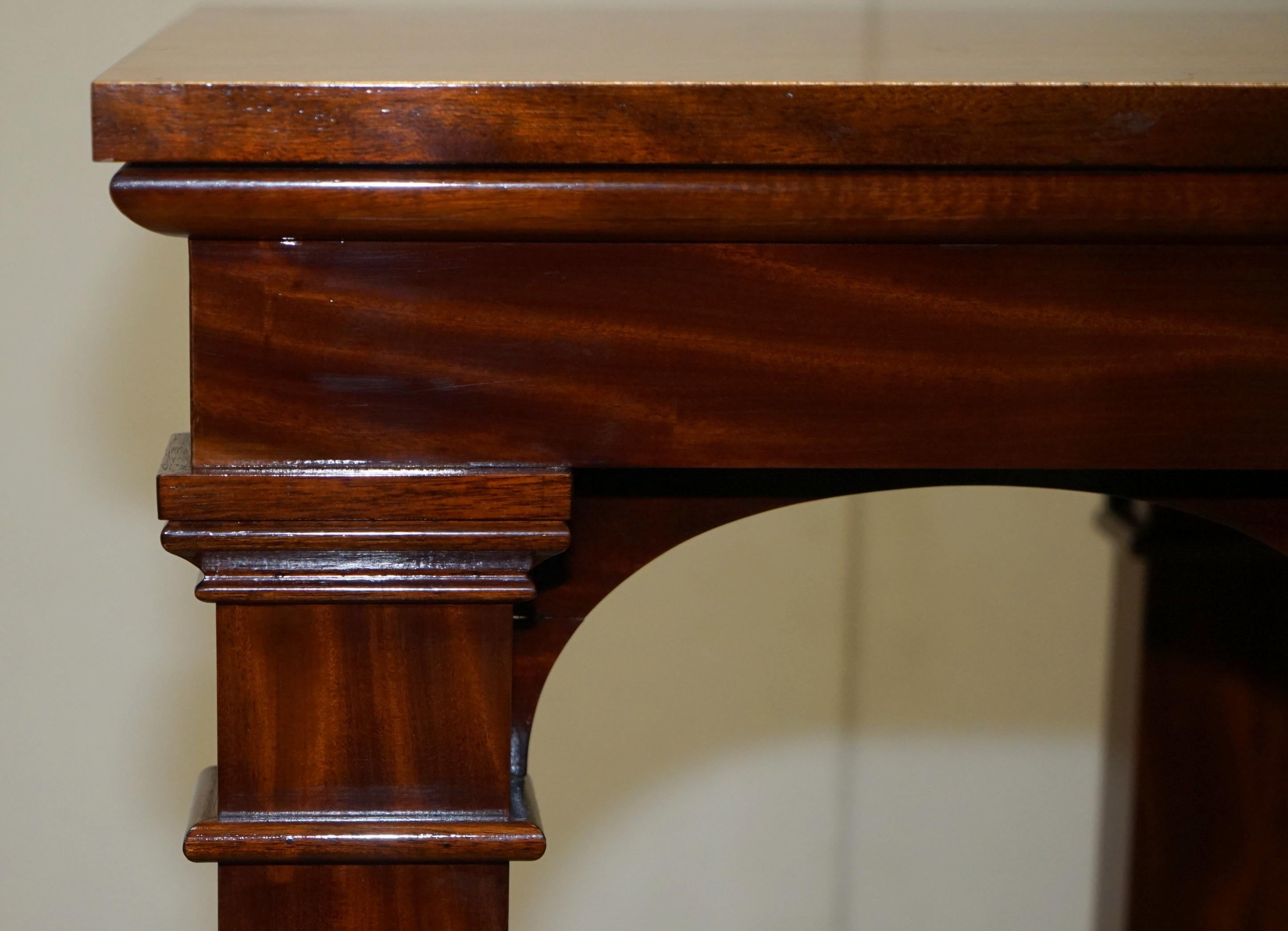 Mid-19th Century Antique Flamed Hardwood Pedestal from Princess Diana's Family Home Spencer House For Sale
