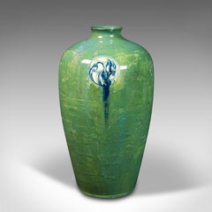 Antique Flaminian Vase, Art Nouveau, Moorcroft, Liberty, London, Edwardian, 1910