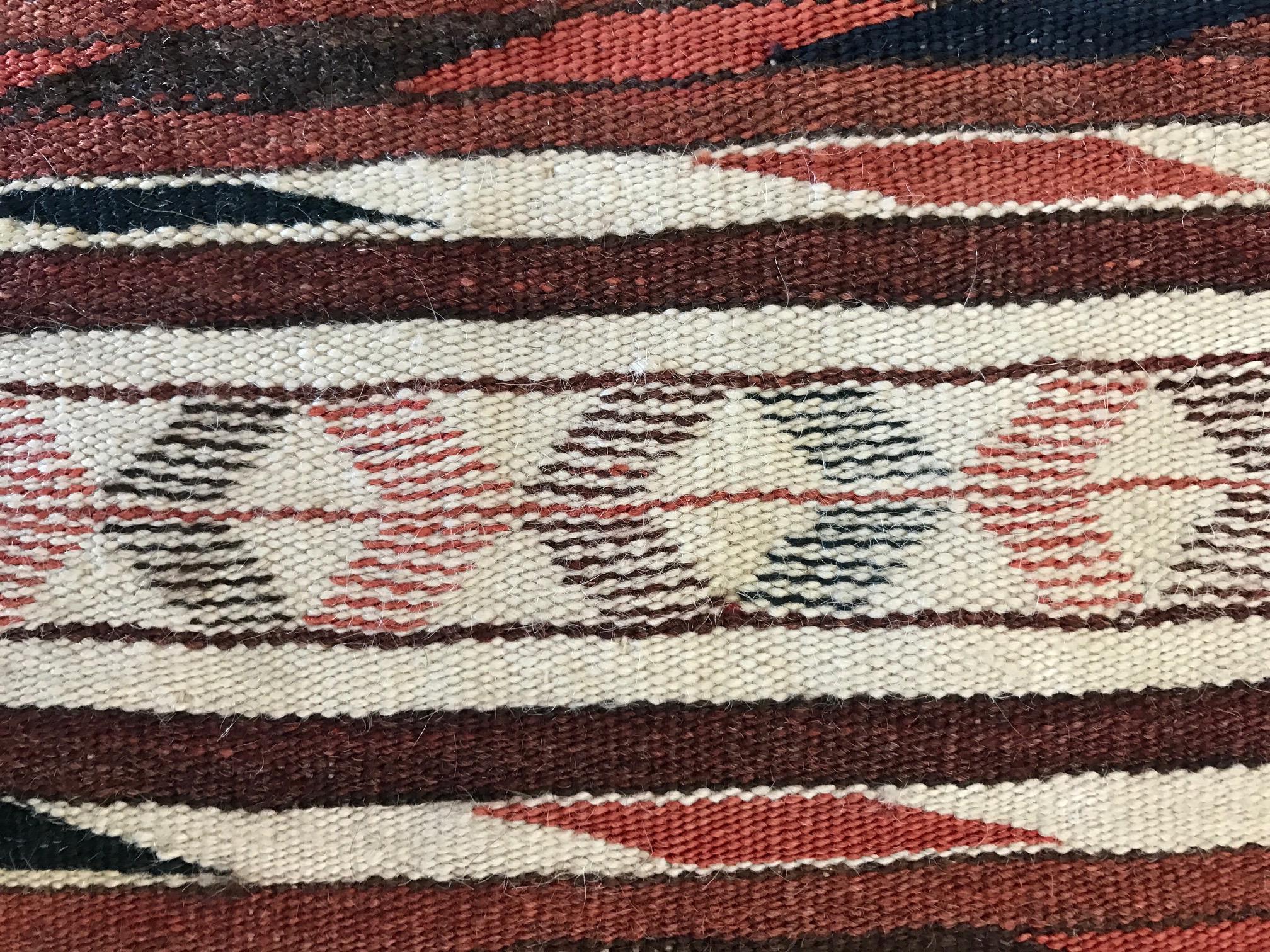 Late 19th Century Antique Flat Woven Turkish Kilim Rug For Sale