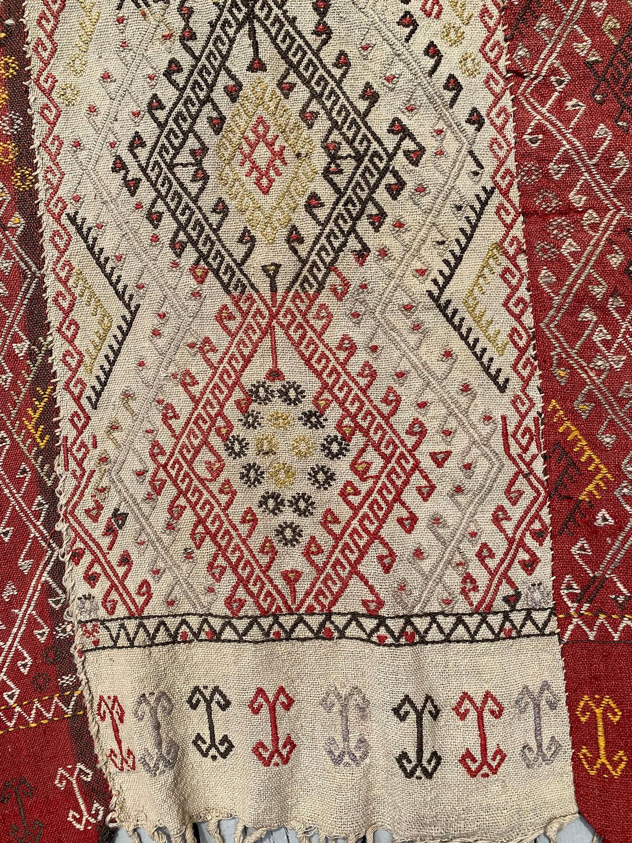 Tessitura antica a trama piatta Jajim 5'11 x 14'11 in vendita 3