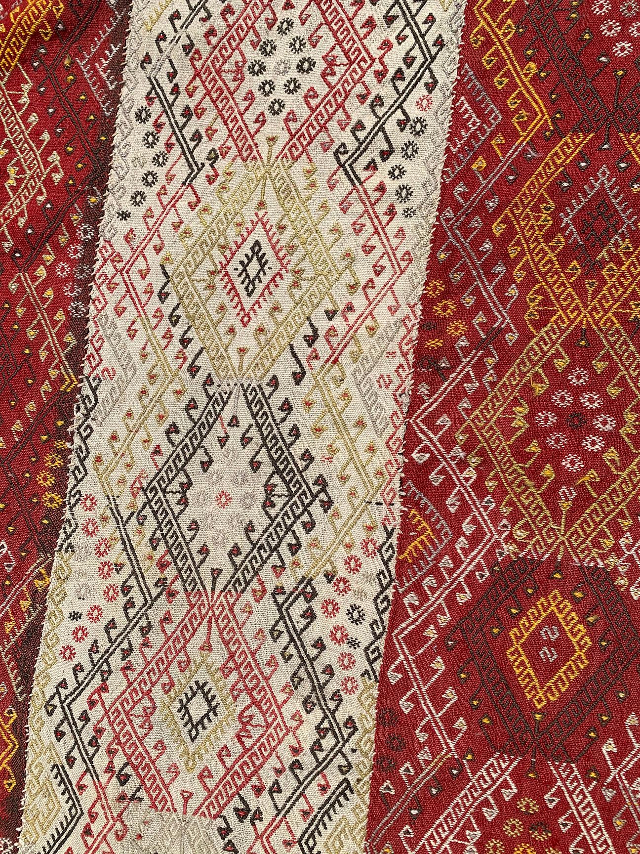 Tessitura antica a trama piatta Jajim 5'11 x 14'11 in vendita 1