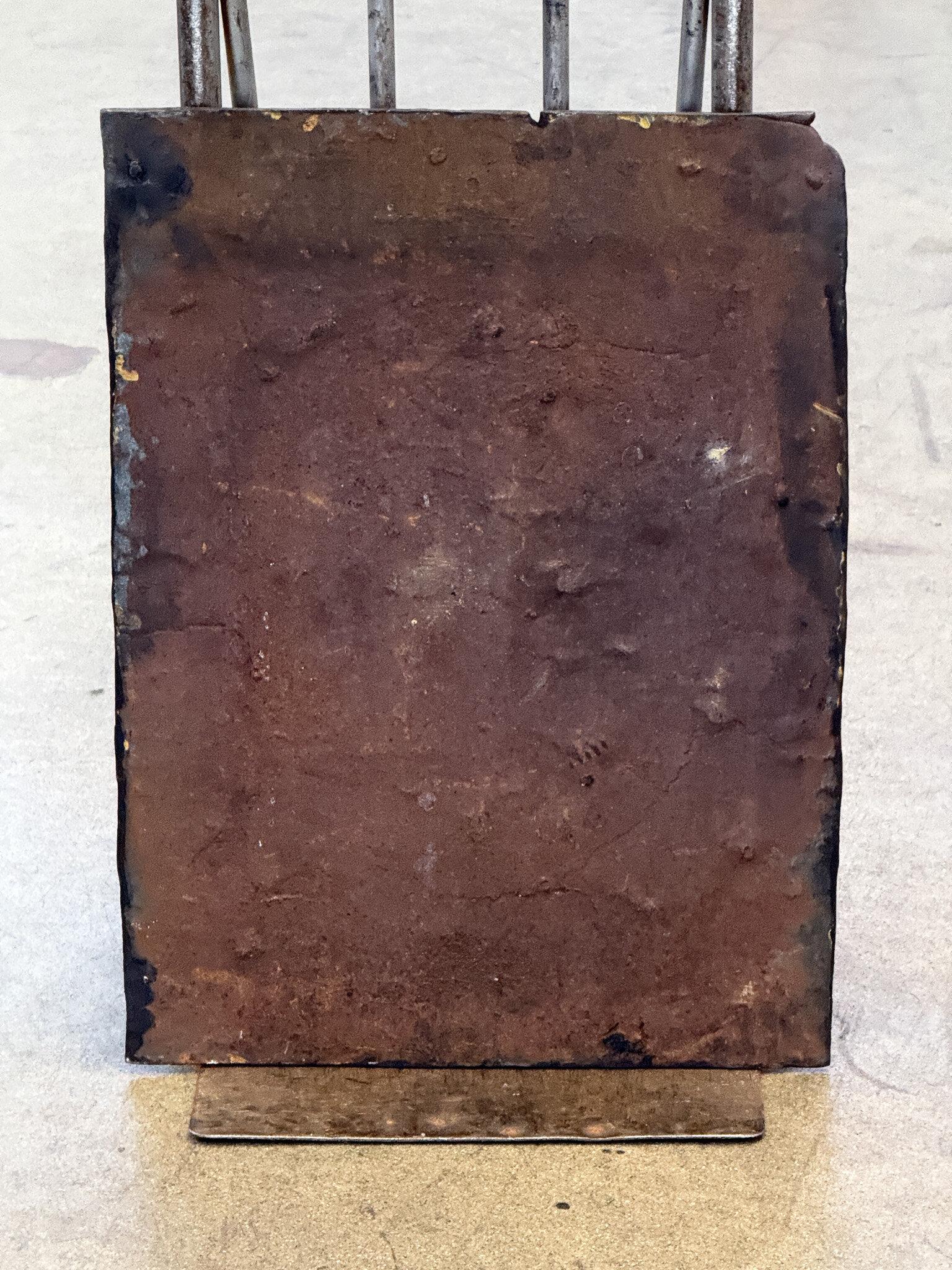 Antique Flemish 'Cupids with Decoration' Fireback / Backsplash For Sale 5