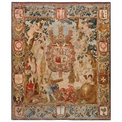 Antiker flämischer Wandteppich aus der Nazmiyal-Kollektion. 11 ft 10 in x 13 ft 3 in