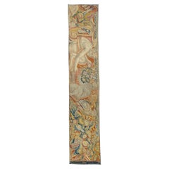 Antique Flemish Tapestry Panel Rug 1'7'' x 8'3''