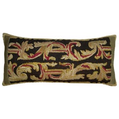 Antique Flemish Tapestry Pillow, circa 19th Century 1714p