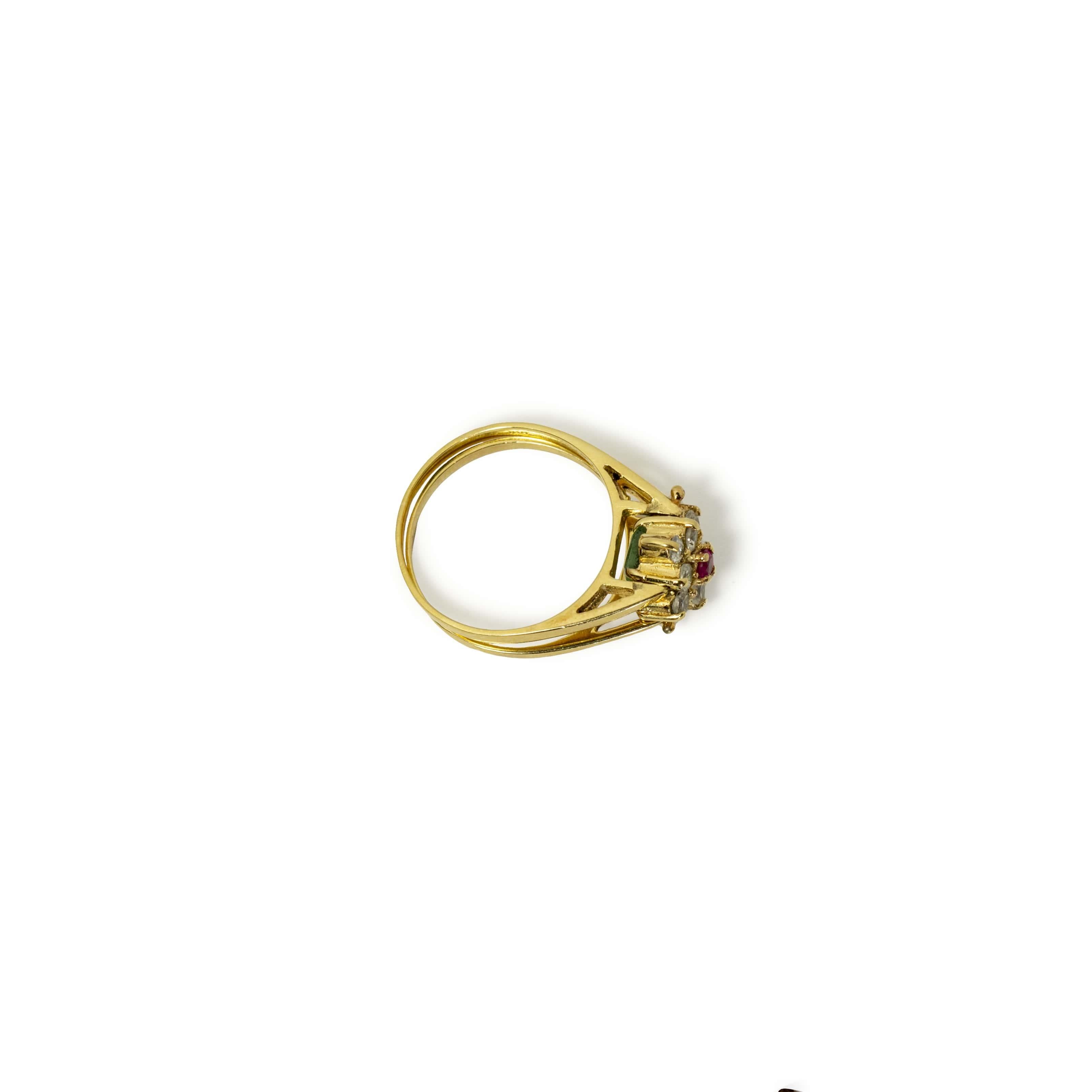 vintage flip ring