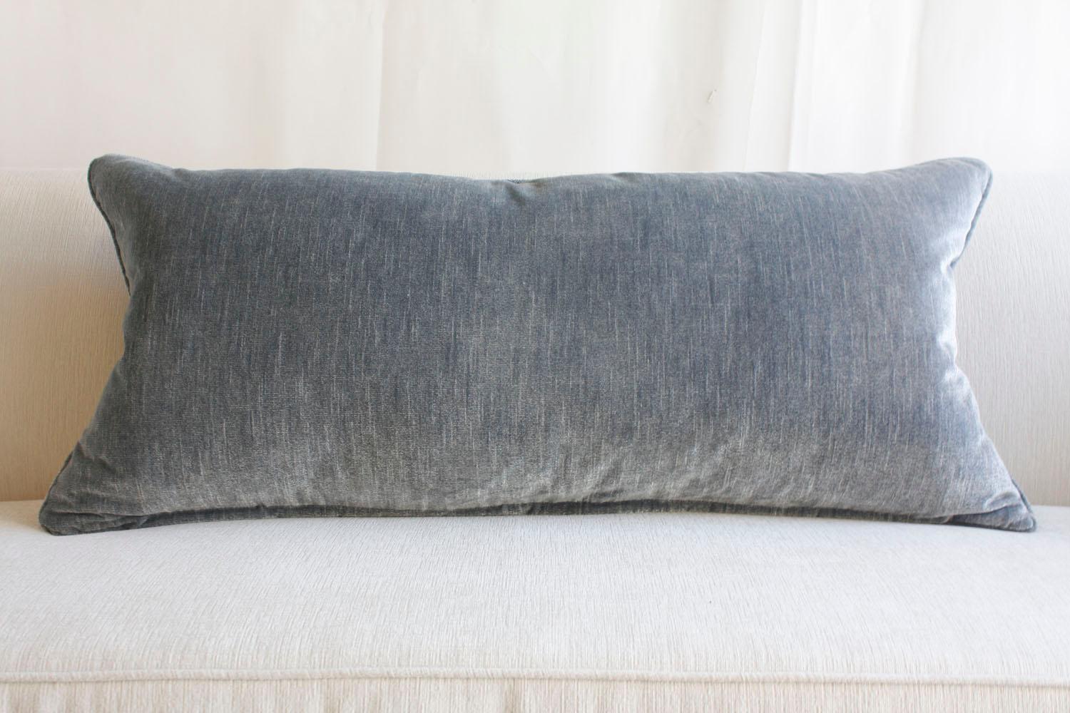 1910s Vintage Botanical Velvet Pillows: Charm & Comfort for Any Home For Sale 1