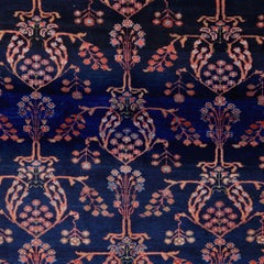 Antique Floral Design Late 19th Century Wool Carpet